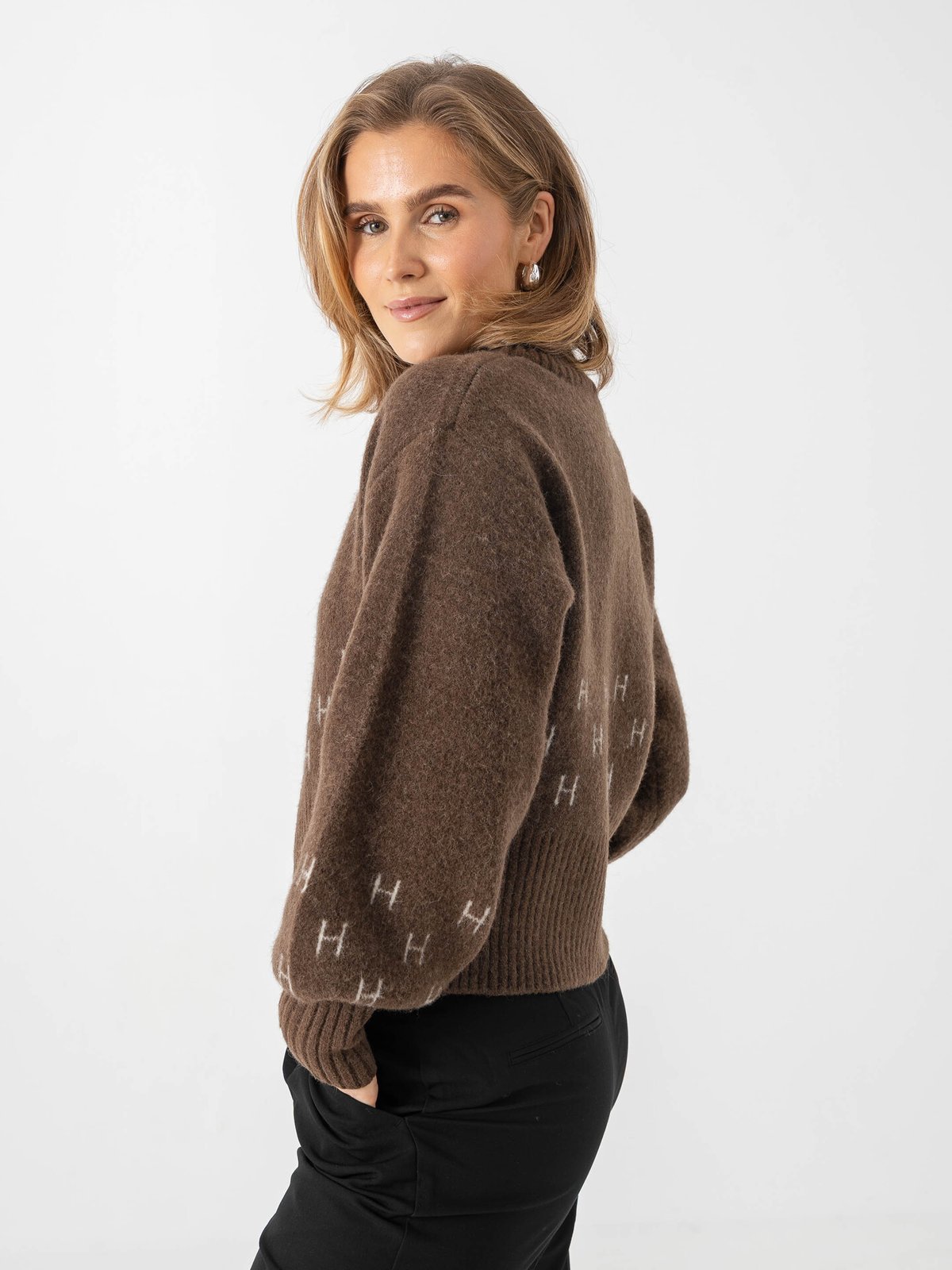 Hést Märtha Short Jacket Dark earth