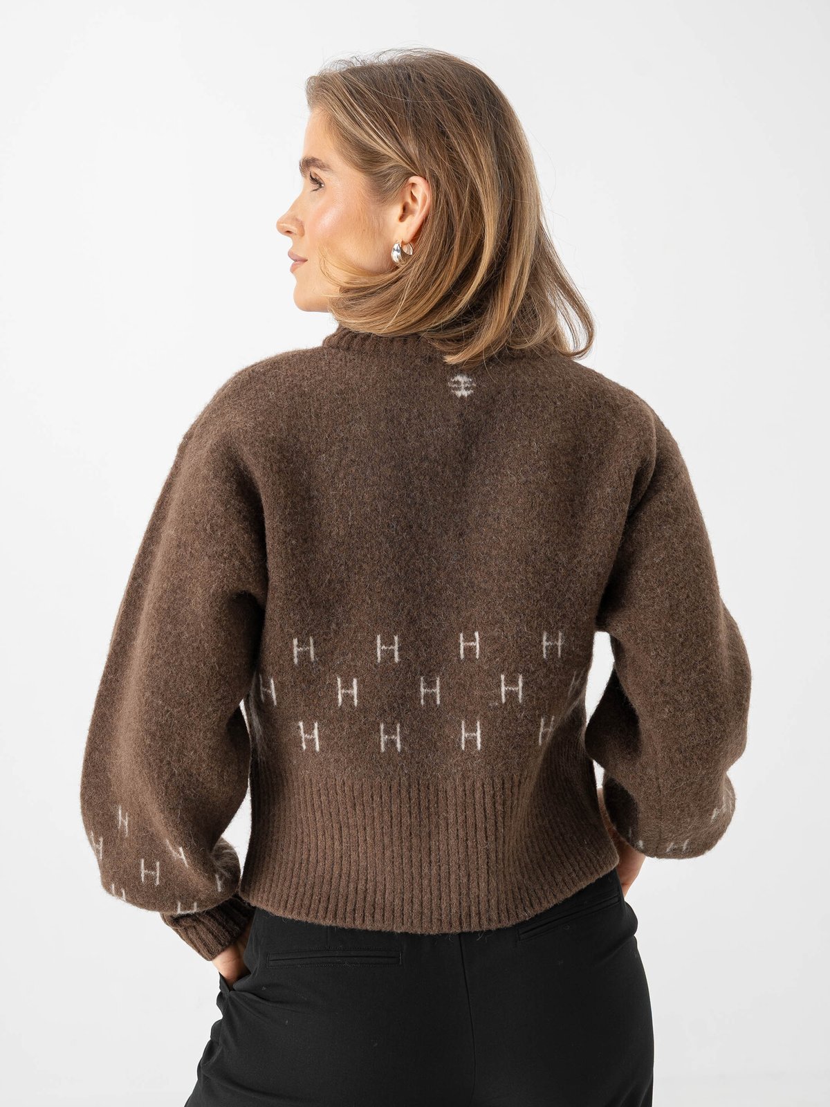 Hést Märtha Short Jacket Dark earth