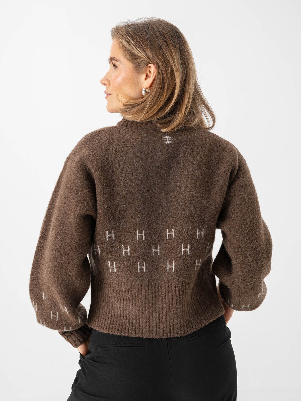 Hést Märtha Short Jacket Dark earth