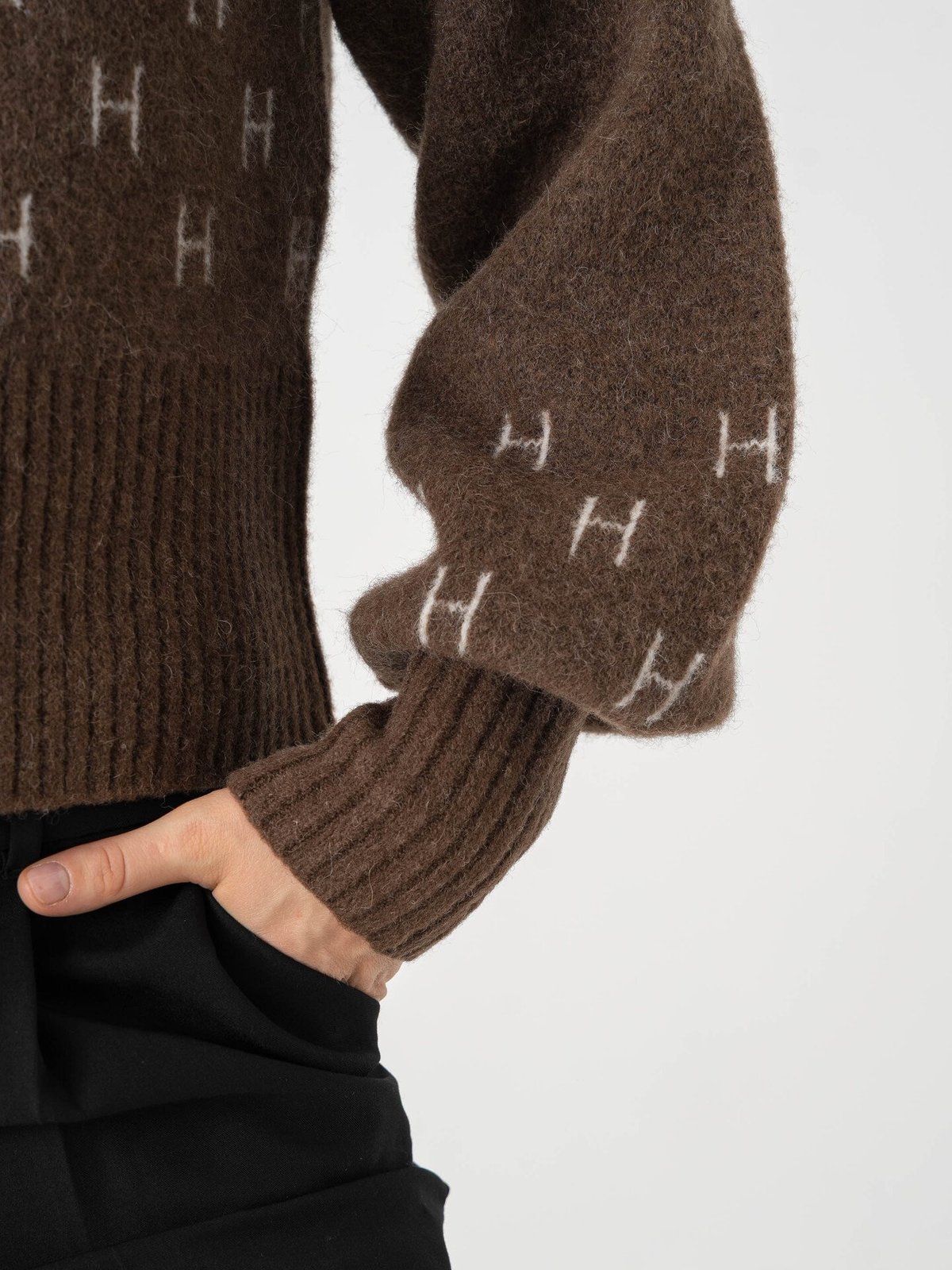 Hést Märtha Short Jacket Dark earth