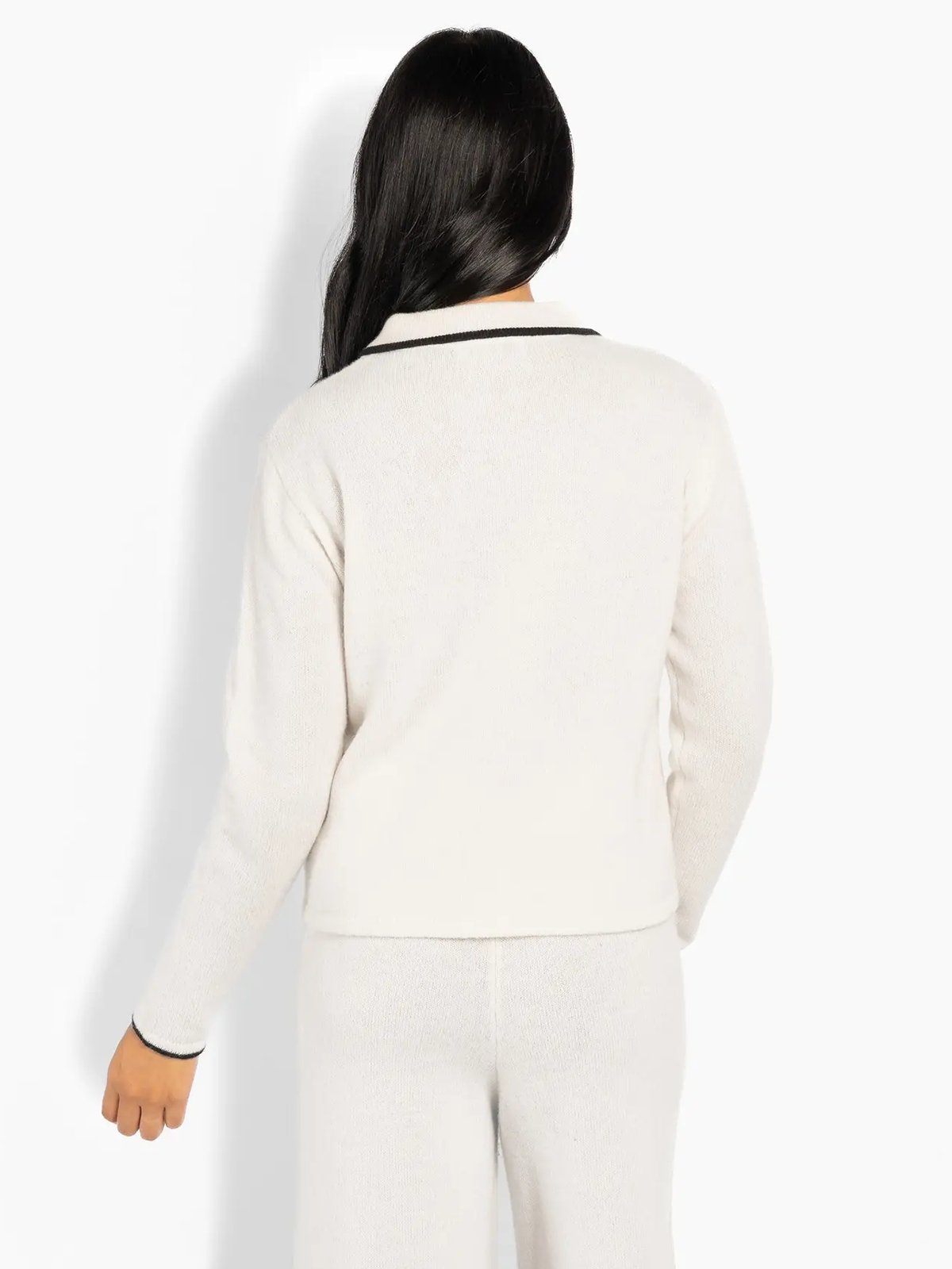 Hést Vivienne Cardigan White Alyssum