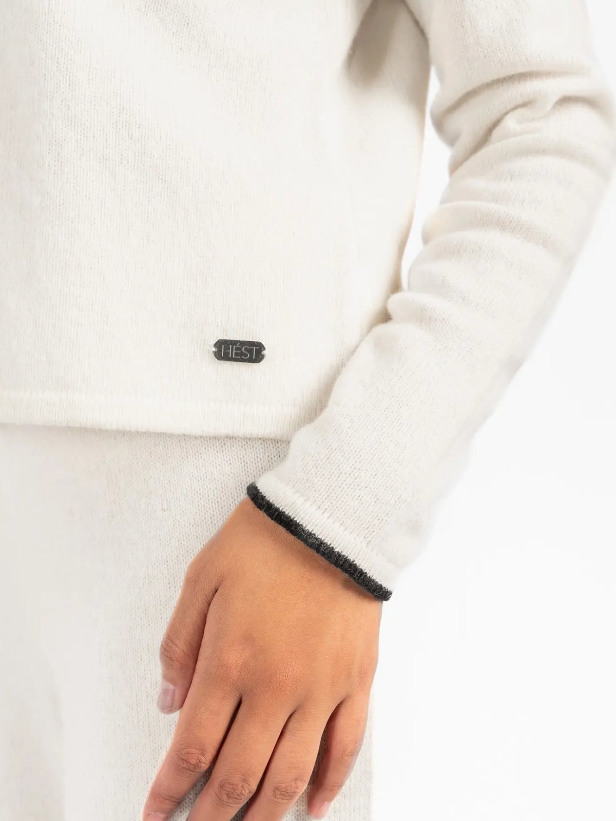 Hést Vivienne Cardigan White Alyssum