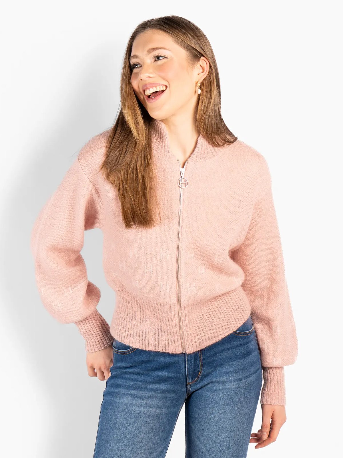 Hést Märtha Short Jacket Rose Smoke