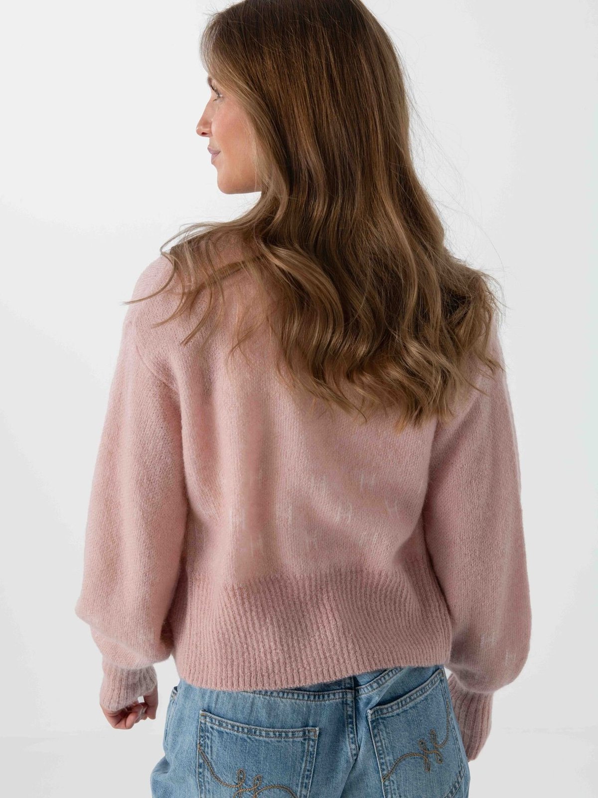 Hést Märtha Short Jacket Rose Smoke