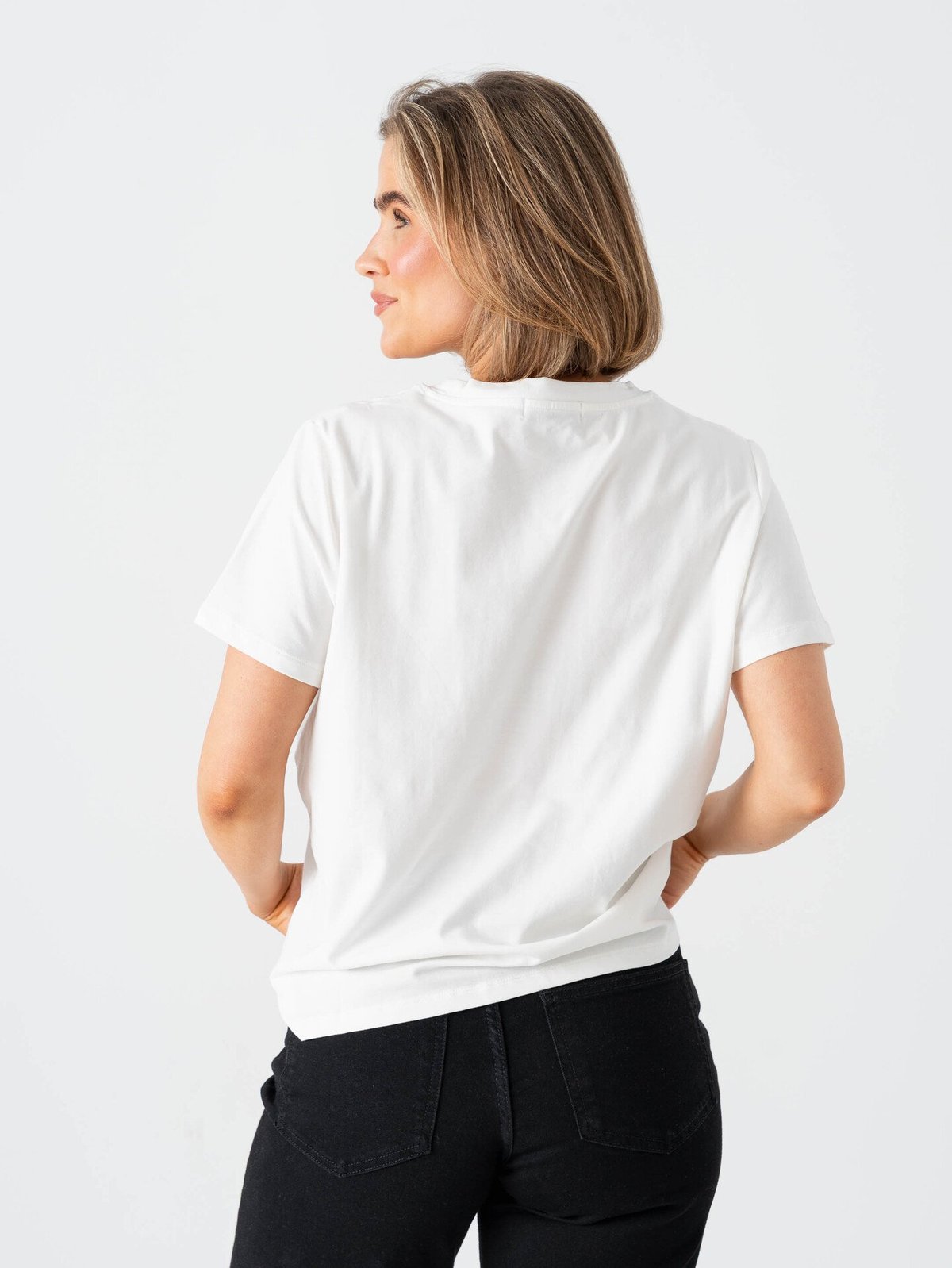 Hést Logo T-Shirt White Alyssum