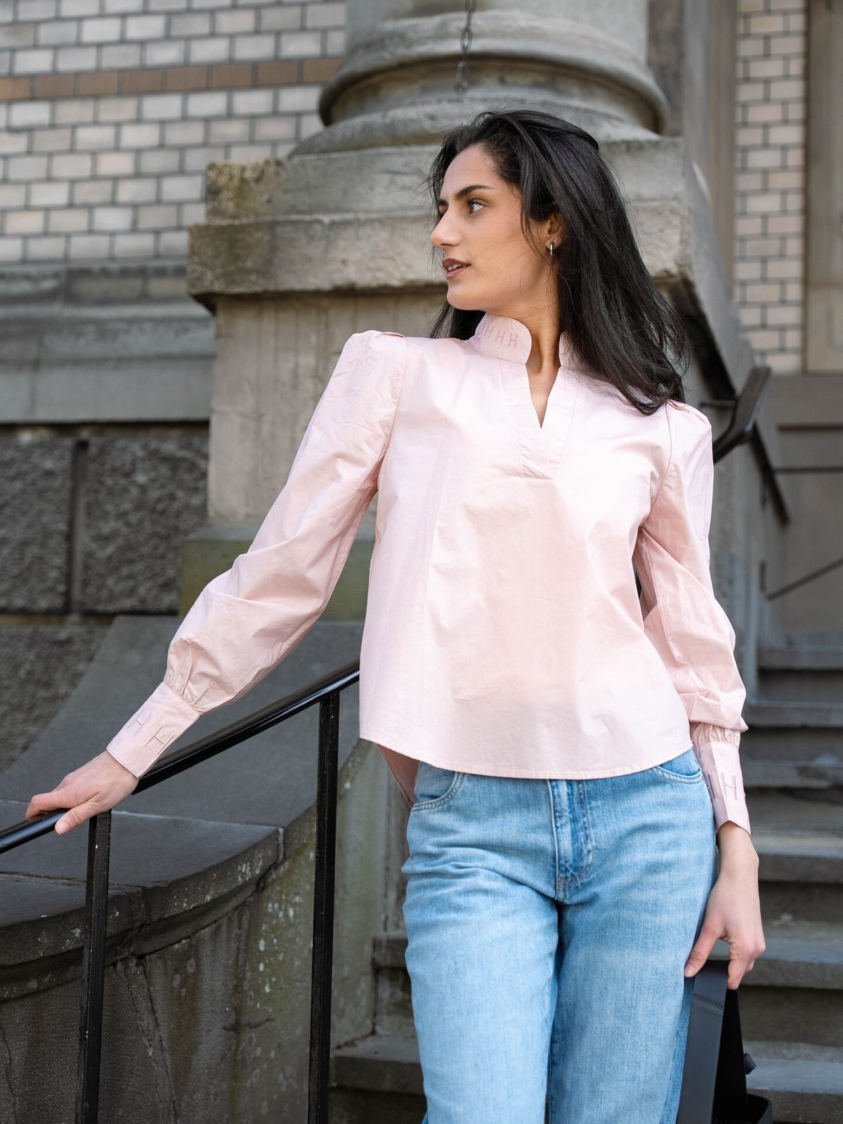 Hést Mie Blouse Rose Smoke
