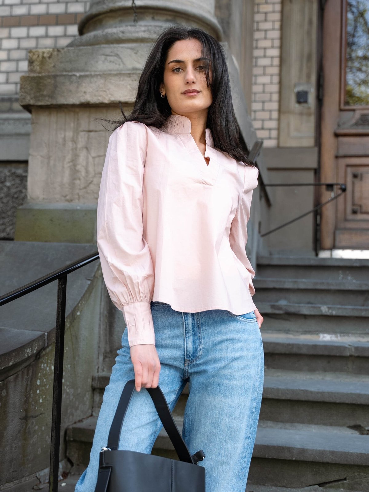 Hést Mie Blouse Rose Smoke