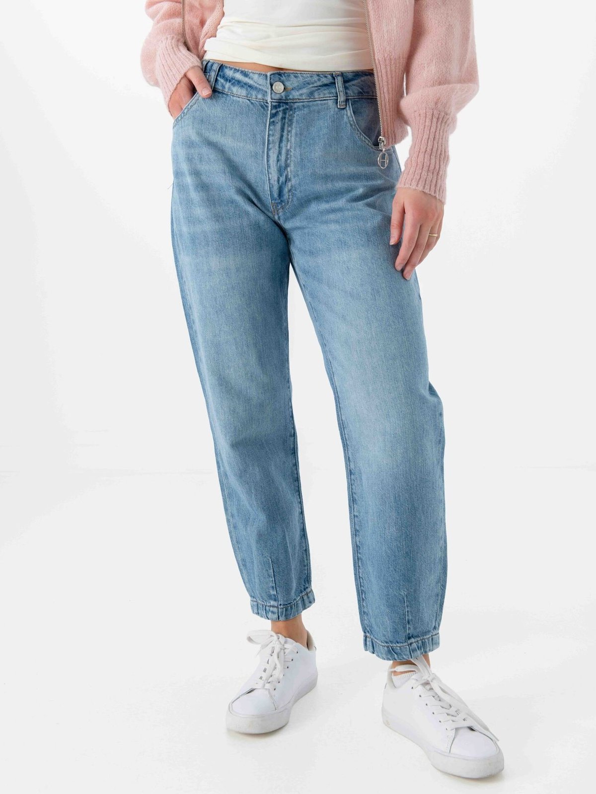 Hést Giusy Jeans Light Wash Blue Denim