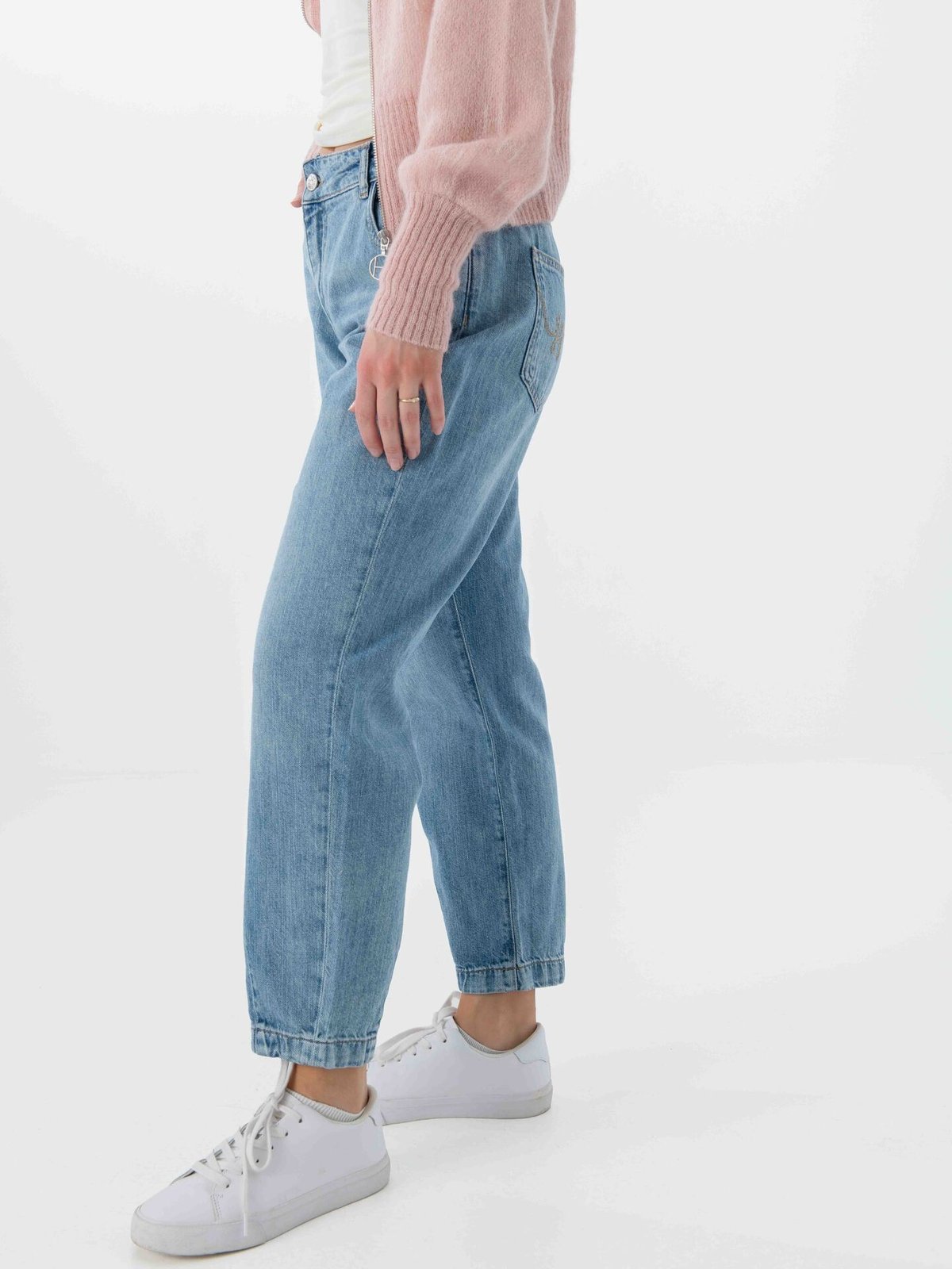 Hést Giusy Jeans Light Wash Blue Denim