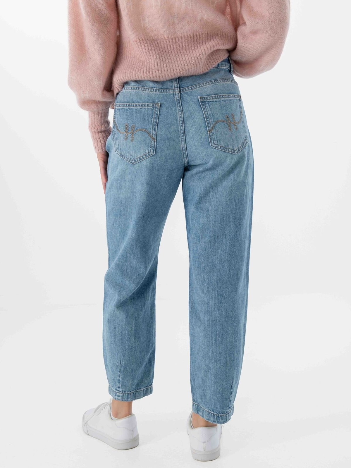 Hést Giusy Jeans Light Wash Blue Denim