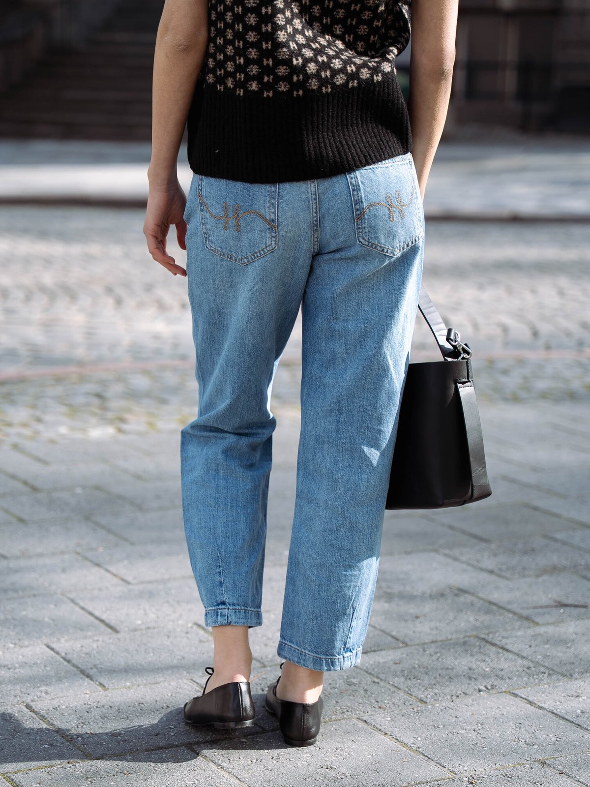 Hést Giusy Jeans Light Wash Blue Denim