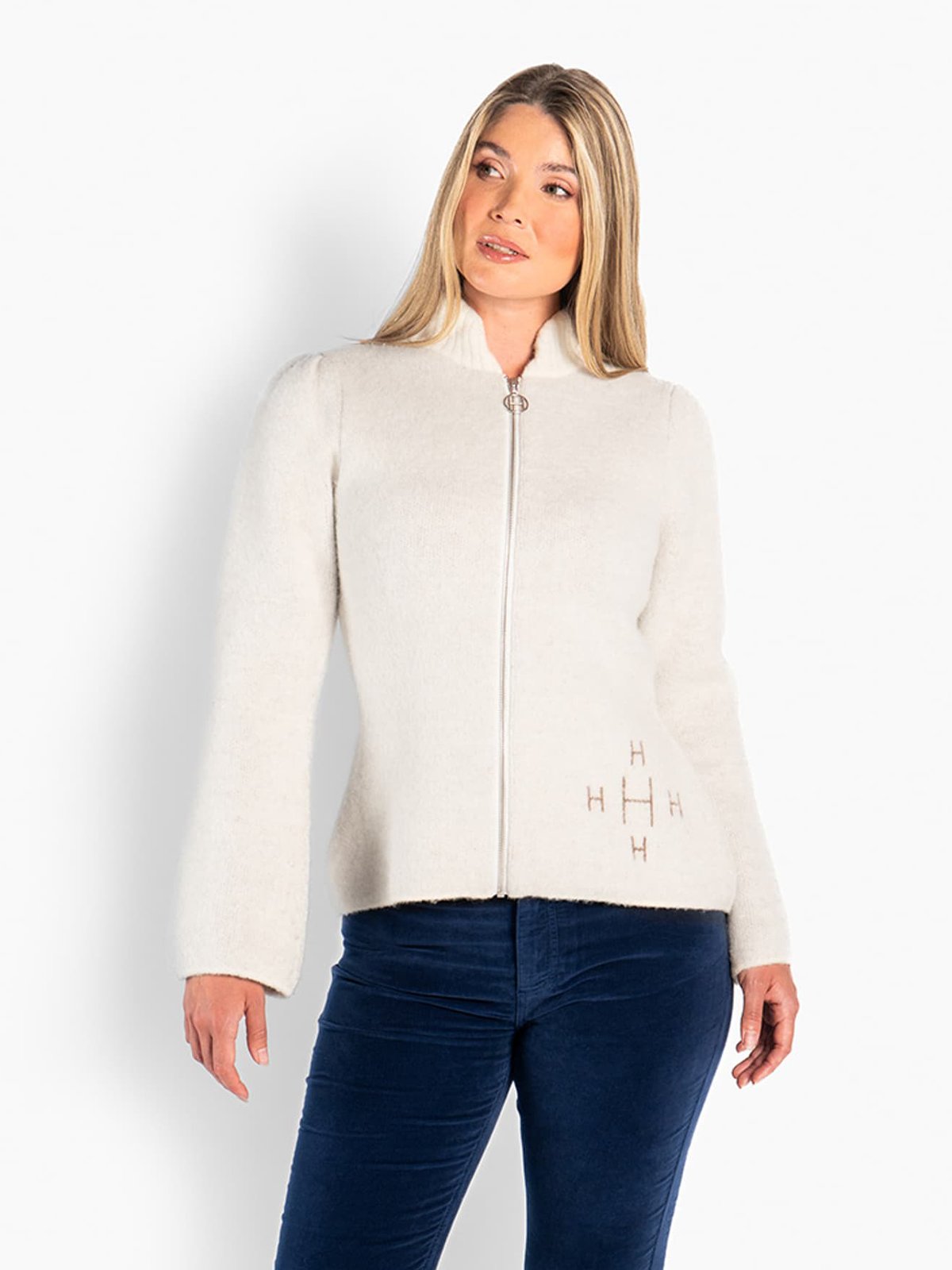 Hést Filippa Zip Jacket VanillaIce