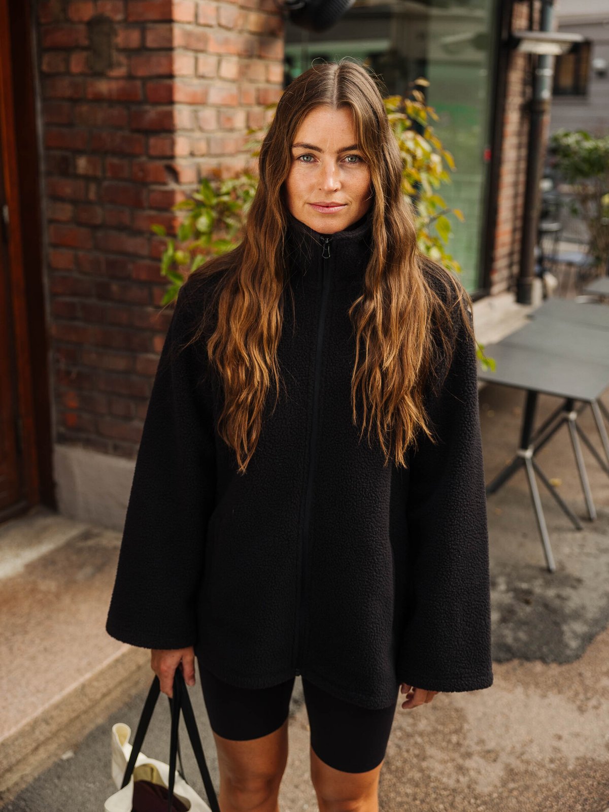 Exilli Ember Pile Zip Jacket Black