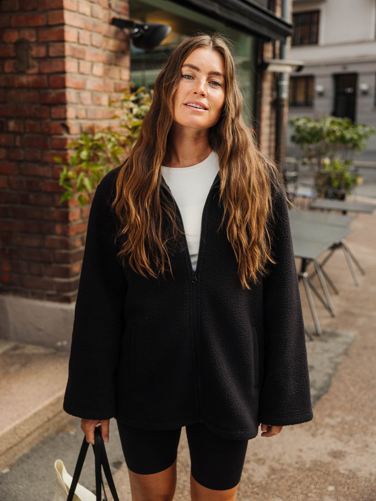 Exilli Ember Pile Zip Jacket Black