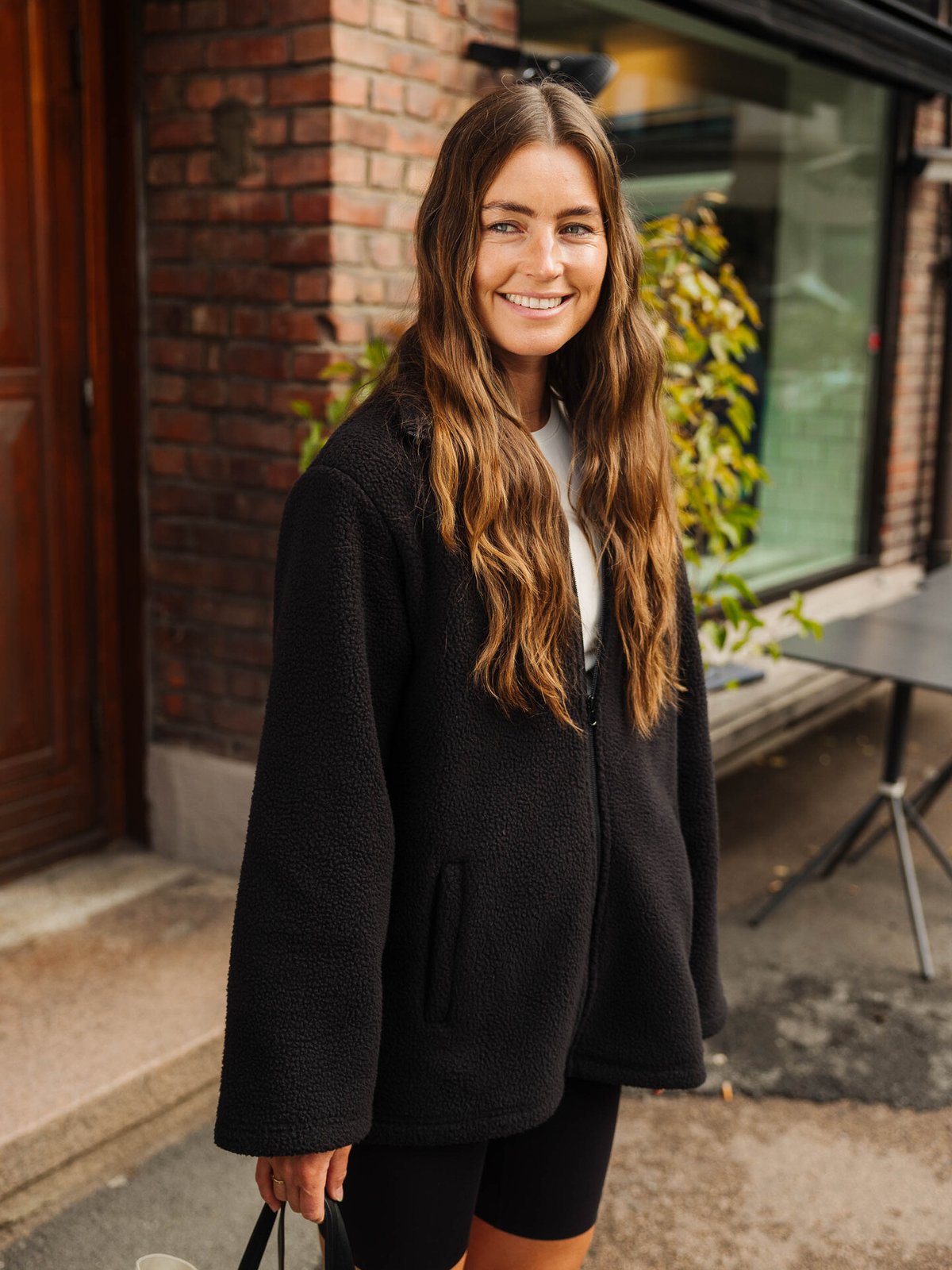 Exilli Ember Pile Zip Jacket Black