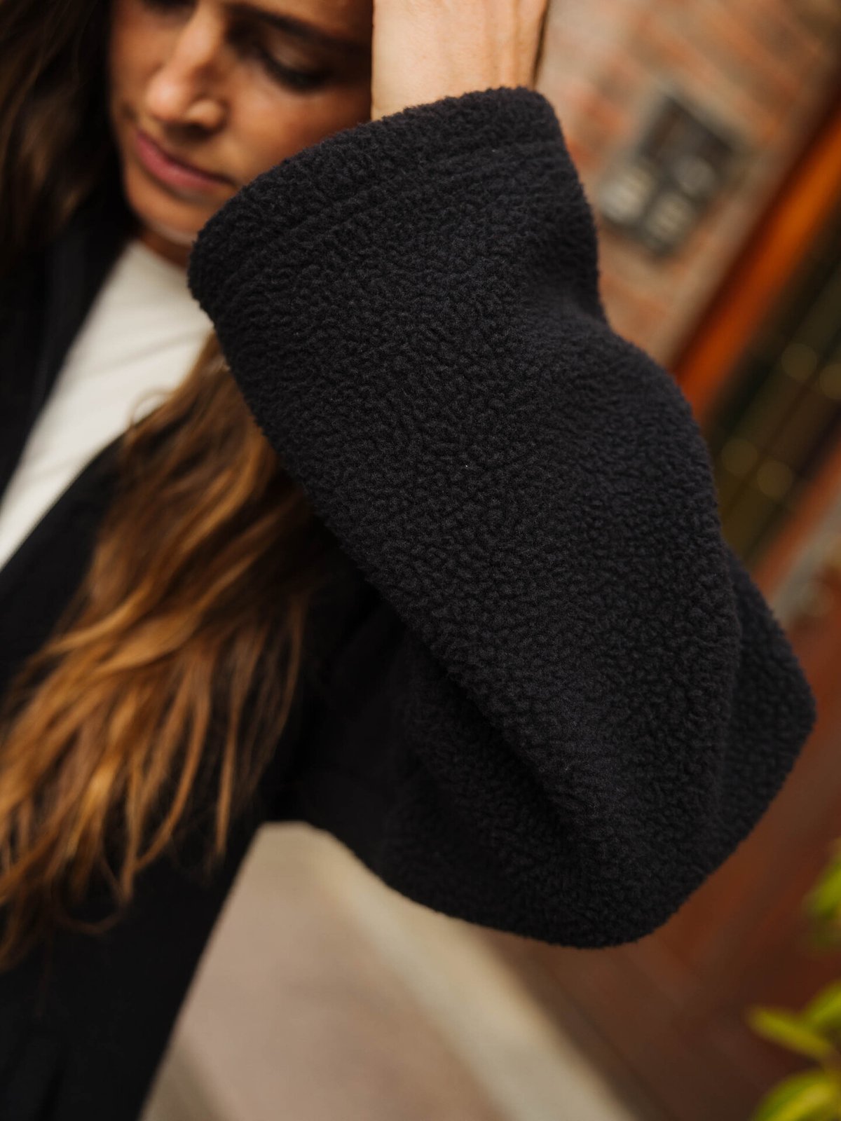 Exilli Ember Pile Zip Jacket Black