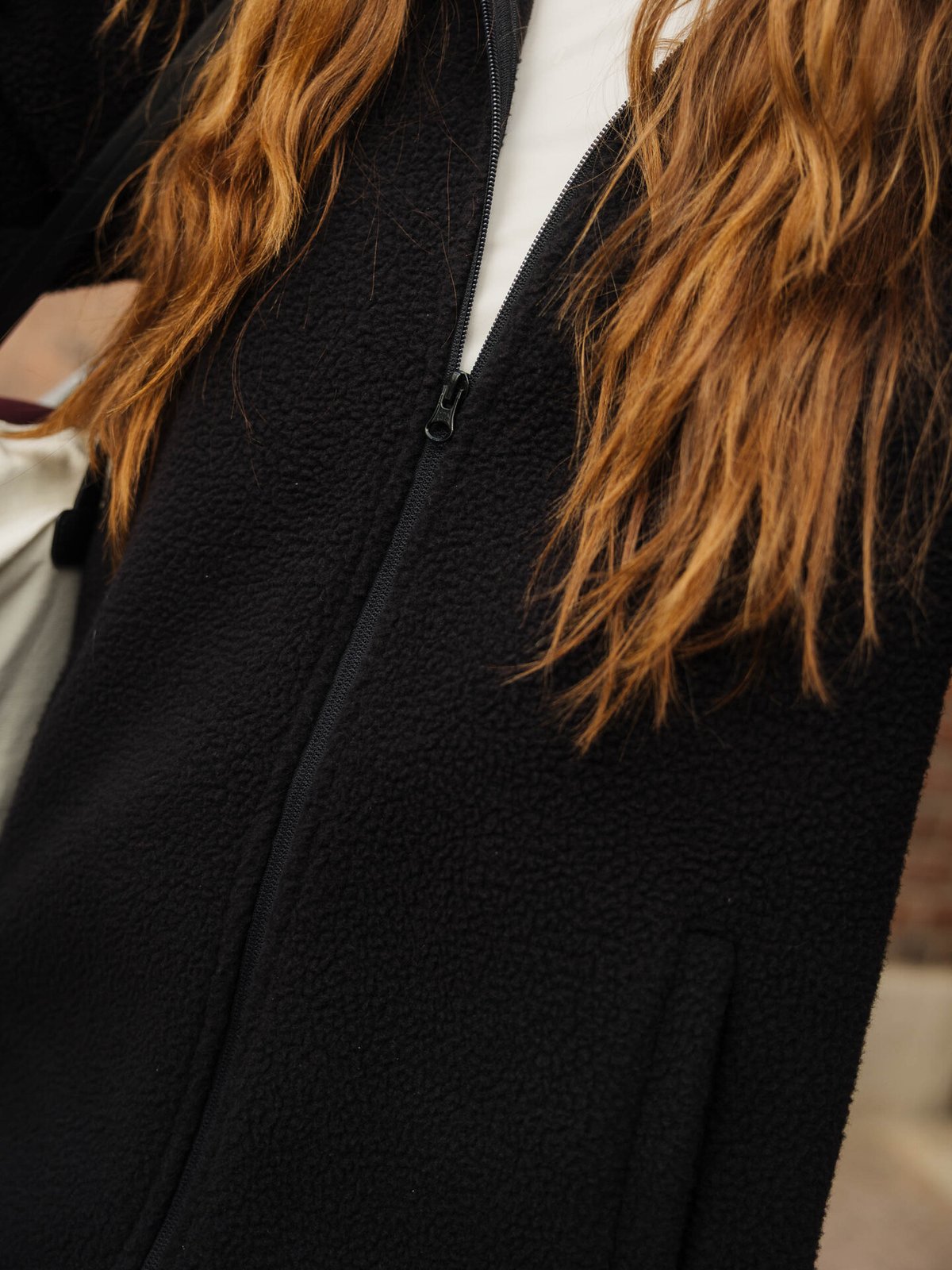 Exilli Ember Pile Zip Jacket Black