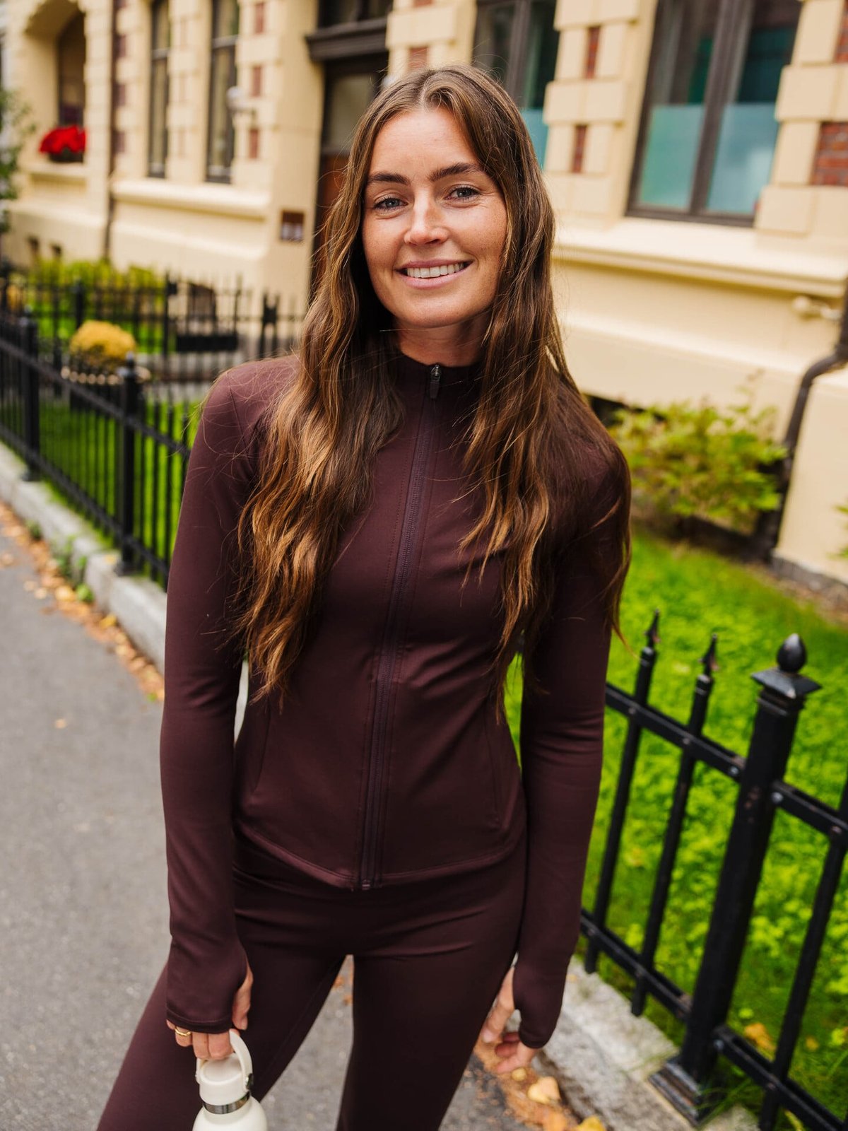 Exilli Luna Zip Jacket Coffee