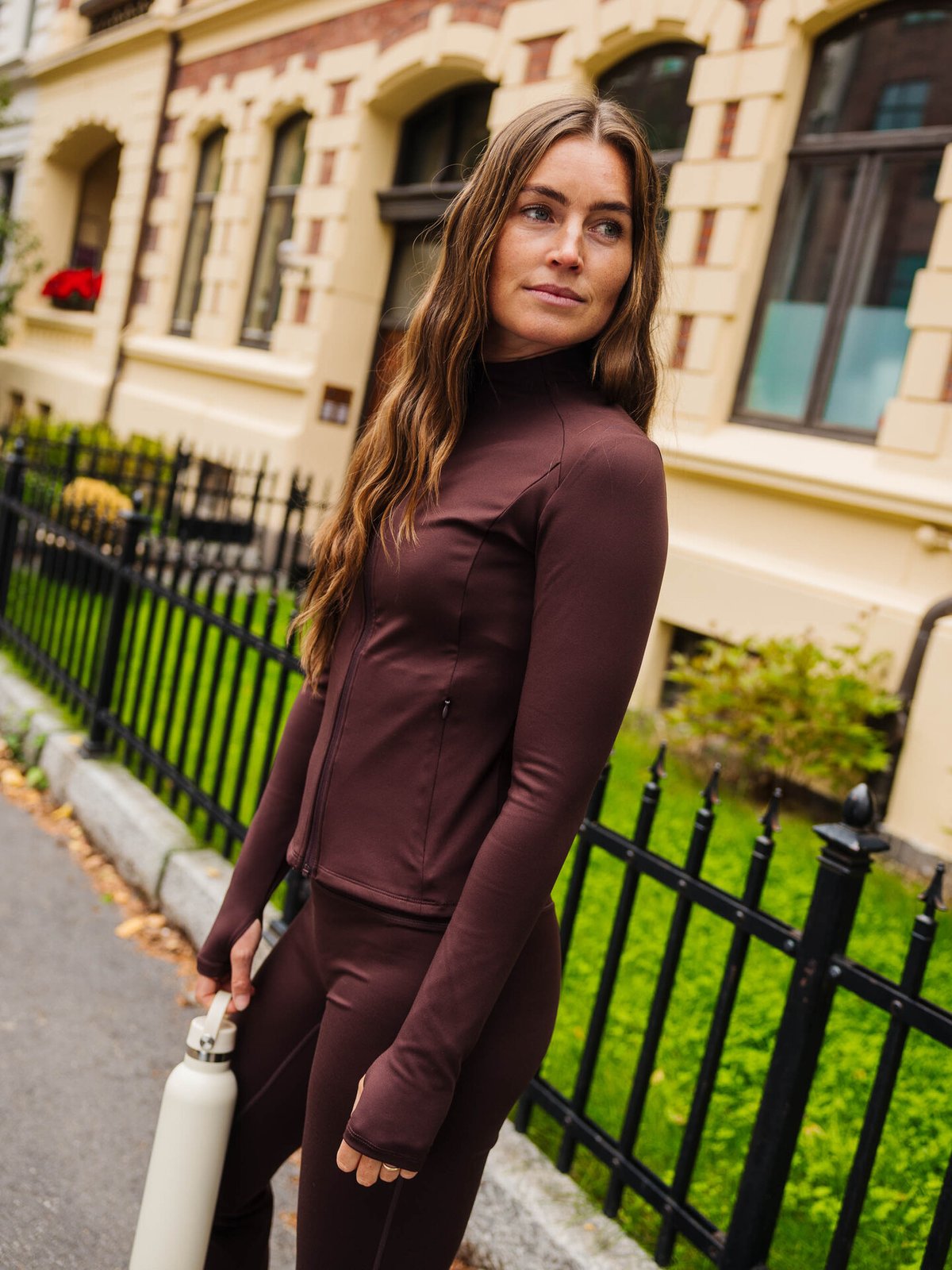 Exilli Luna Zip Jacket Coffee