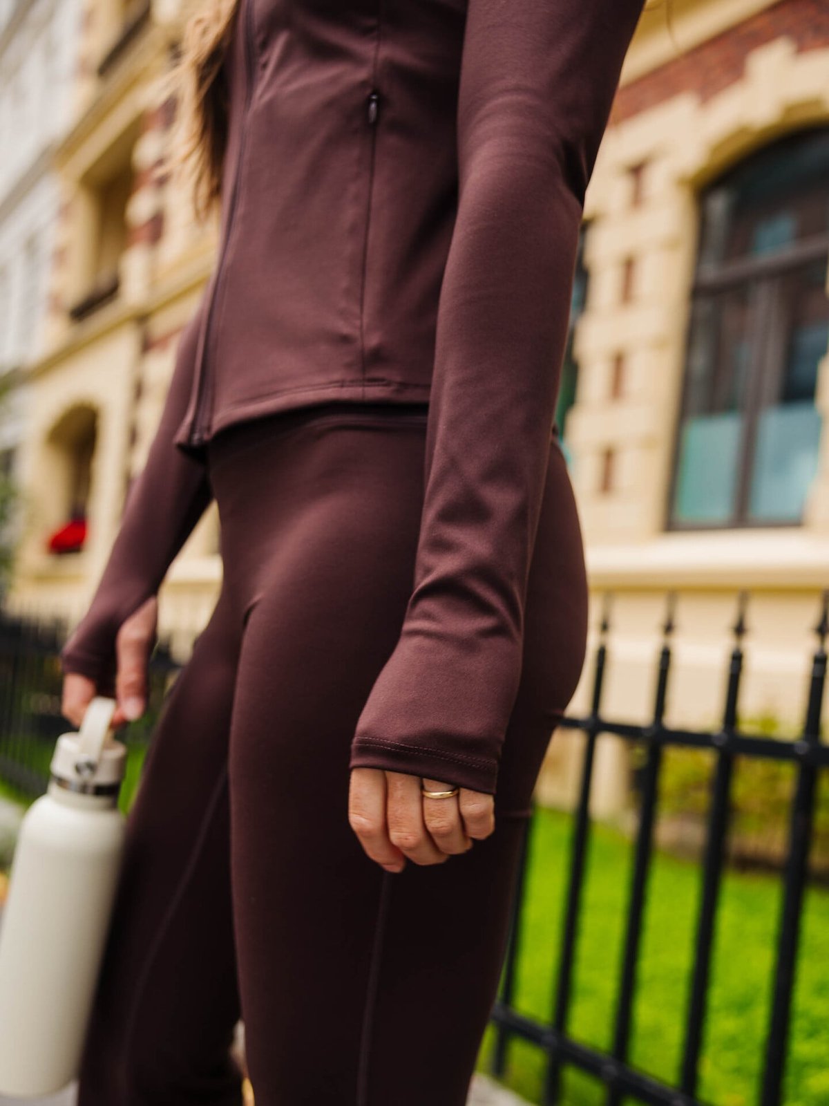 Exilli Luna Zip Jacket Coffee