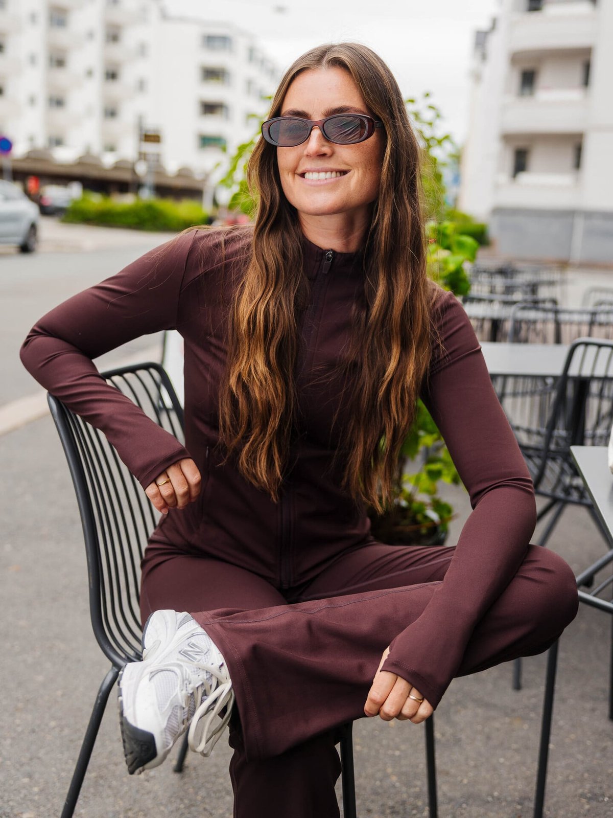 Exilli Luna Zip Jacket Coffee