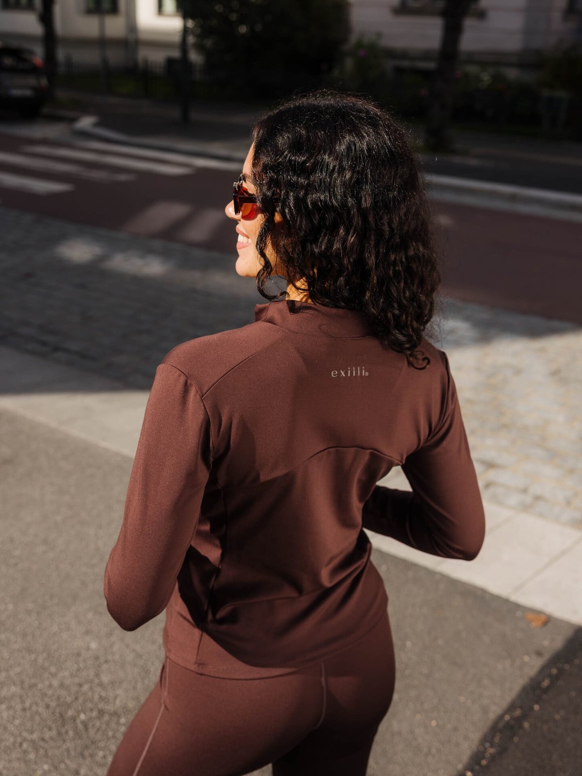 Exilli Luna Zip Jacket Coffee