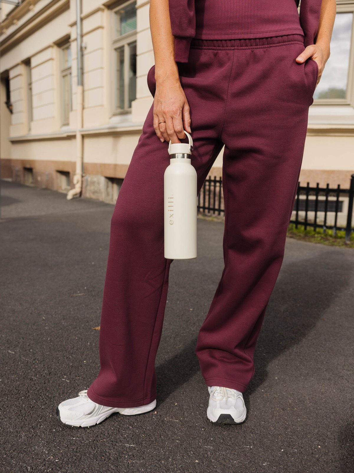 Exilli Serene Sweat Pants Mulberry