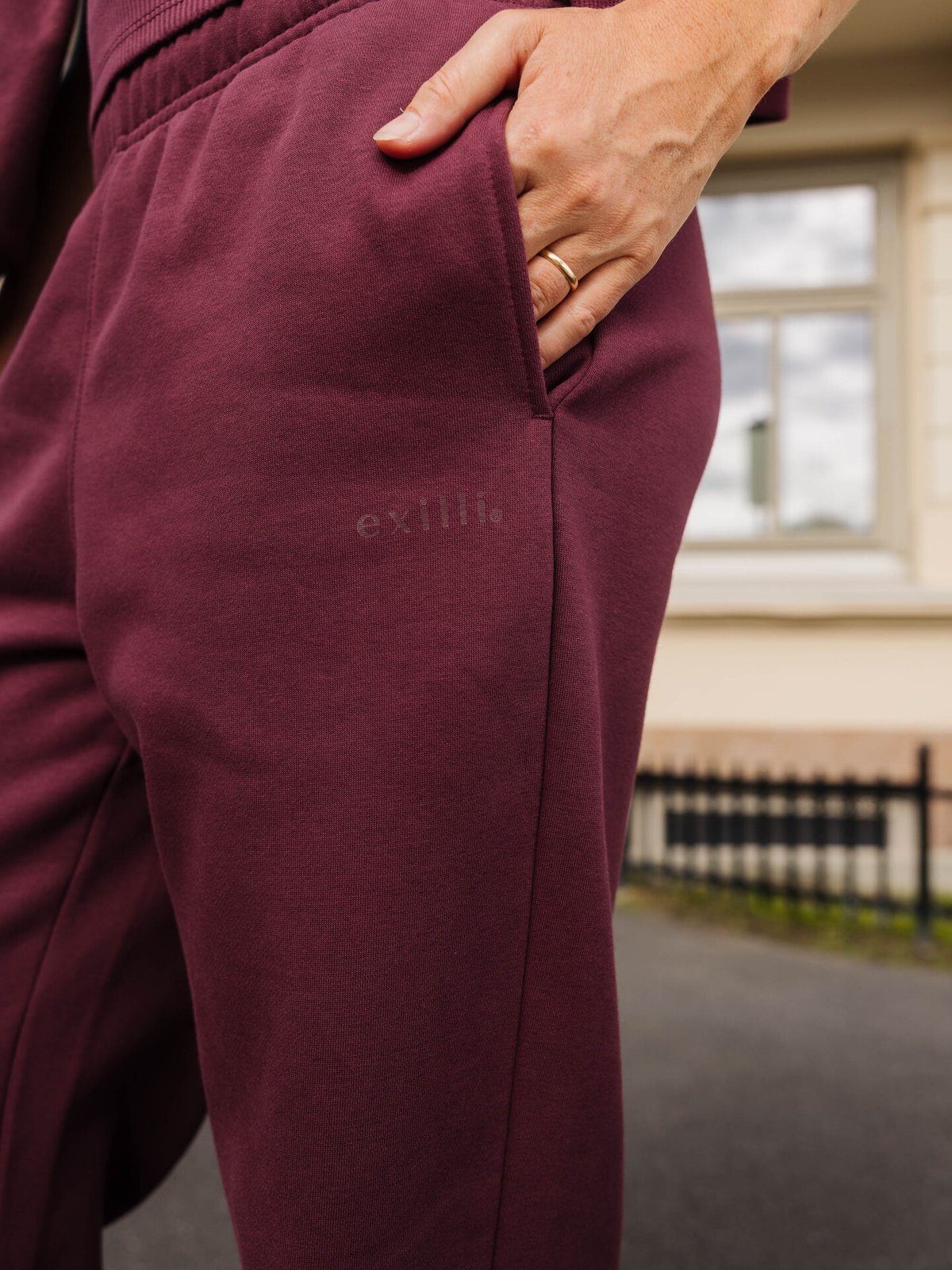 Exilli Serene Sweat Pants Mulberry