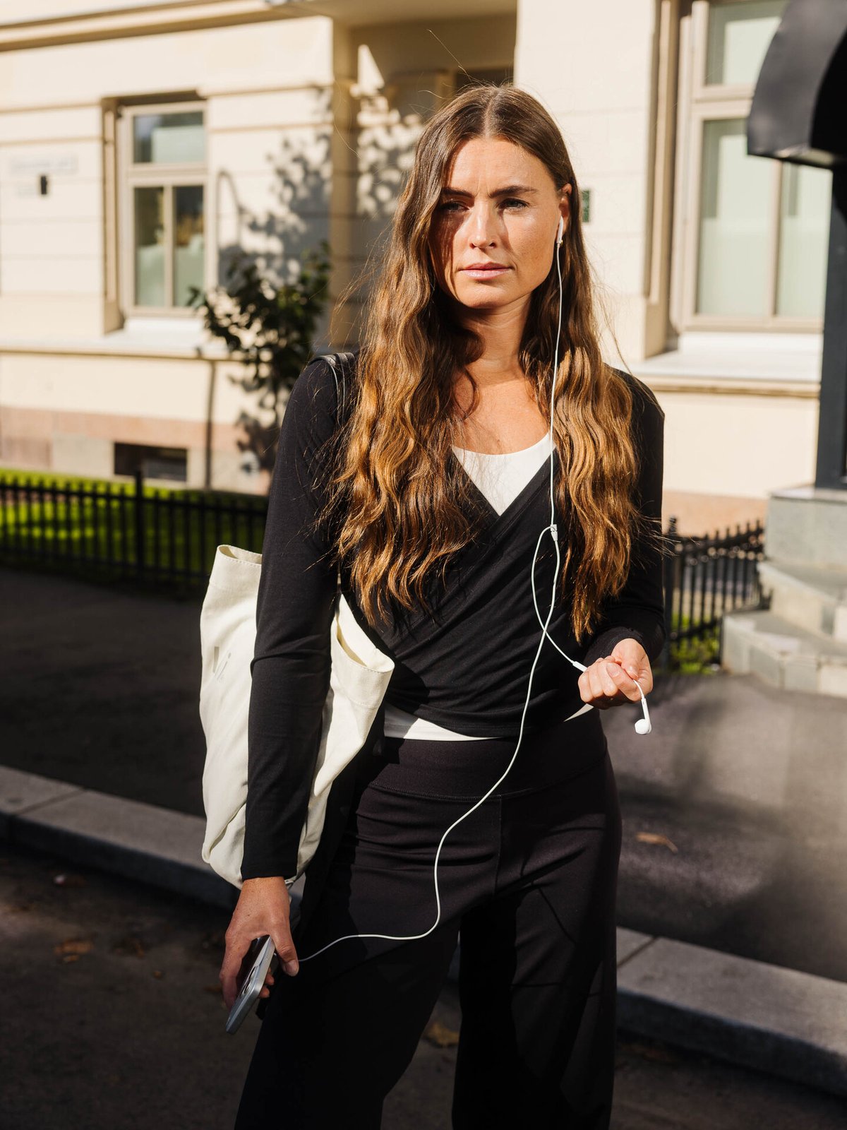 Exilli Luna Wrap Top Black