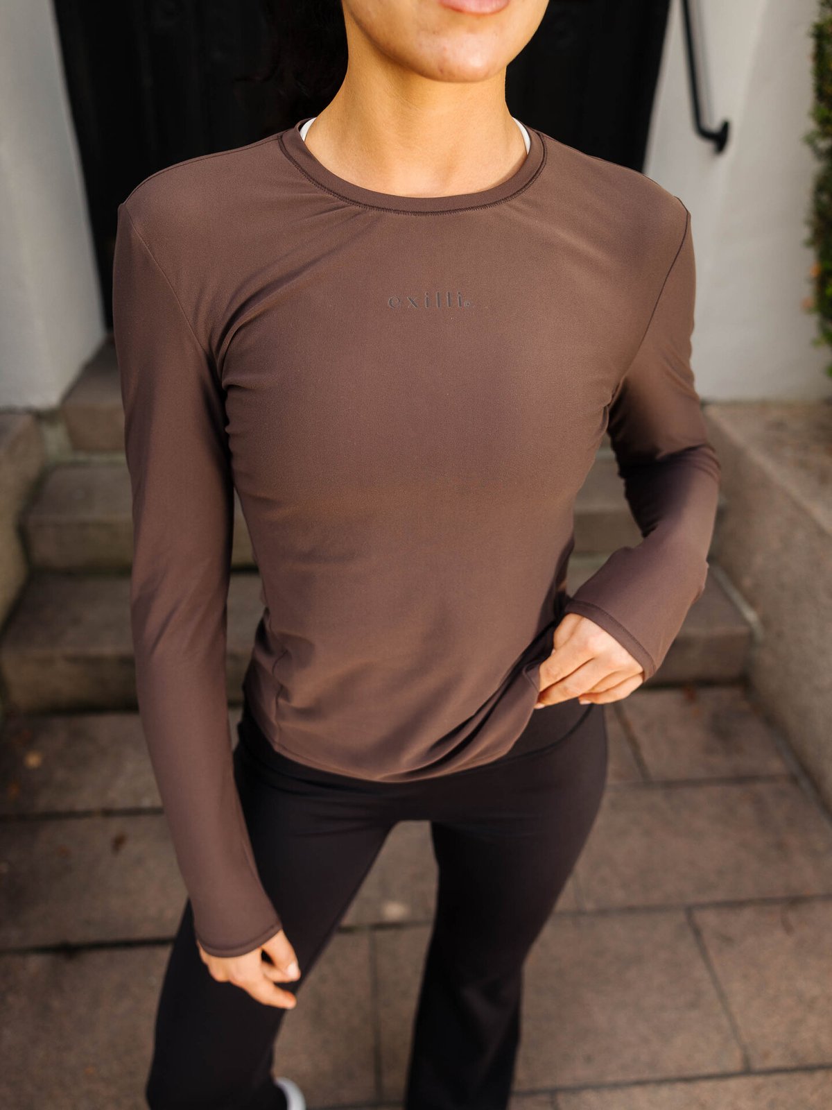 Exilli Embrace Soft Long Sleeve Coffee