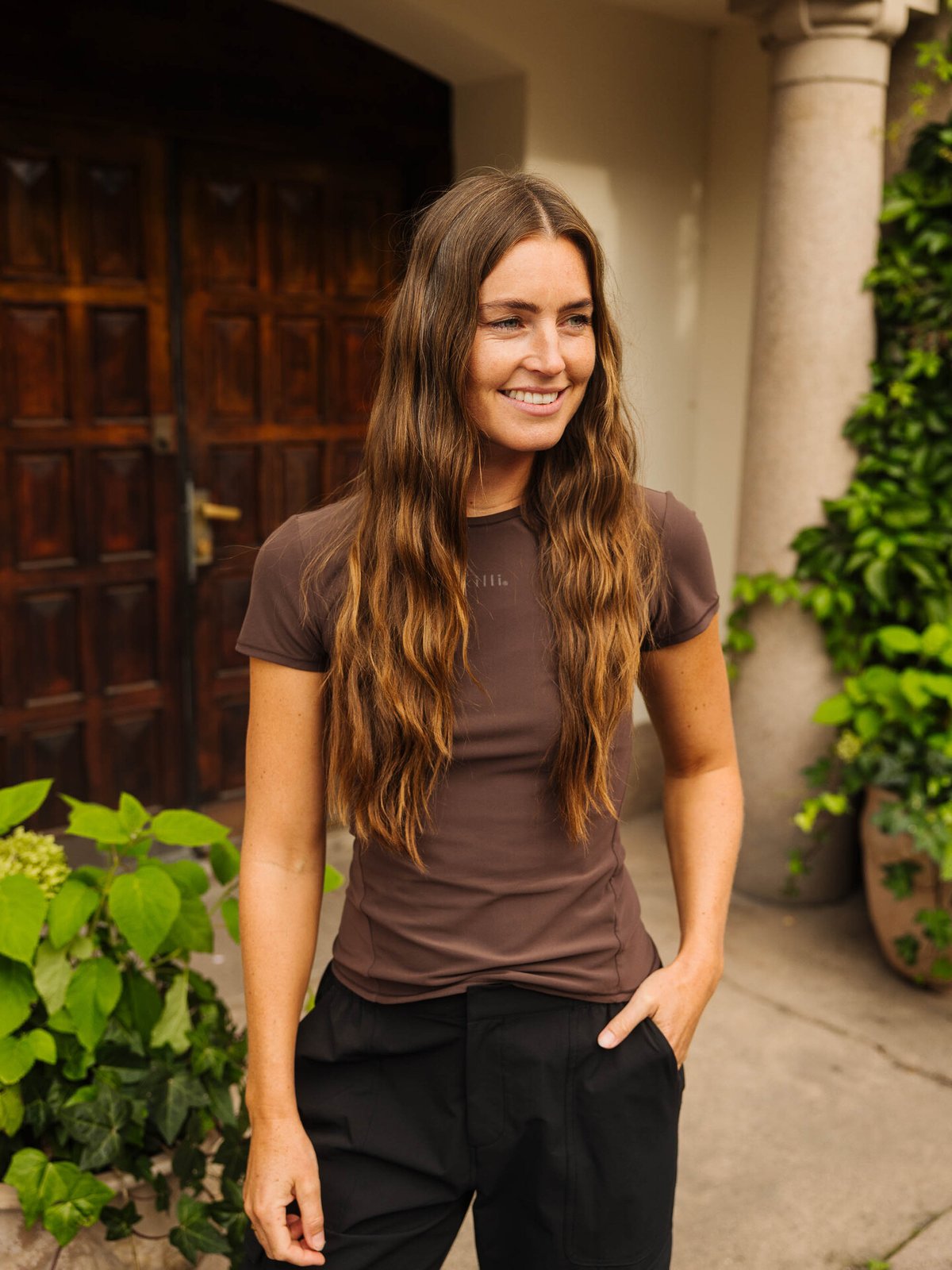 Exilli Embrace Soft Short Sleeve Coffee