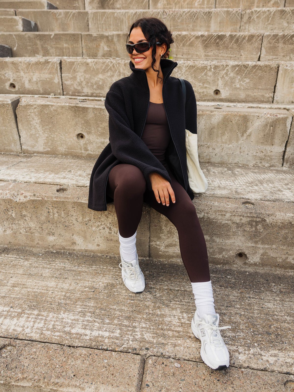Exilli Luna Seamless Shape Tights Coffee
