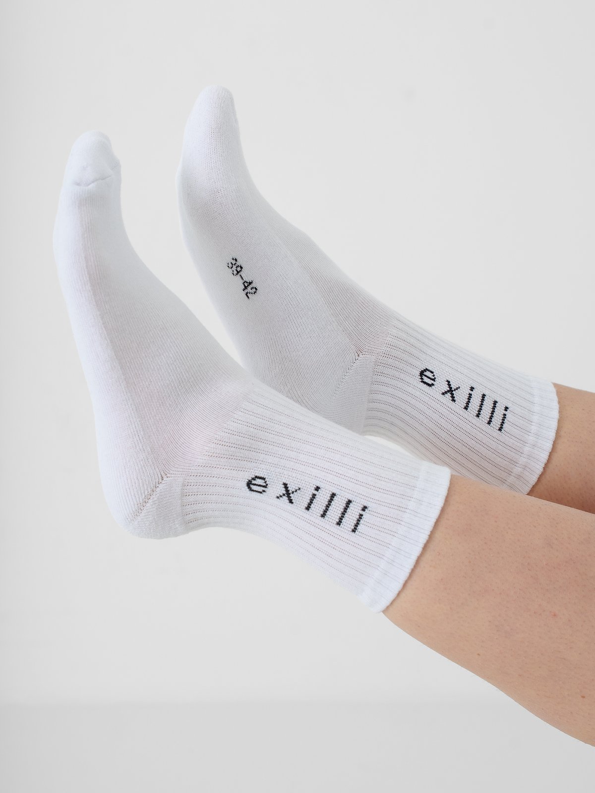 Exilli Pace Sport Sock 3-Pack White
