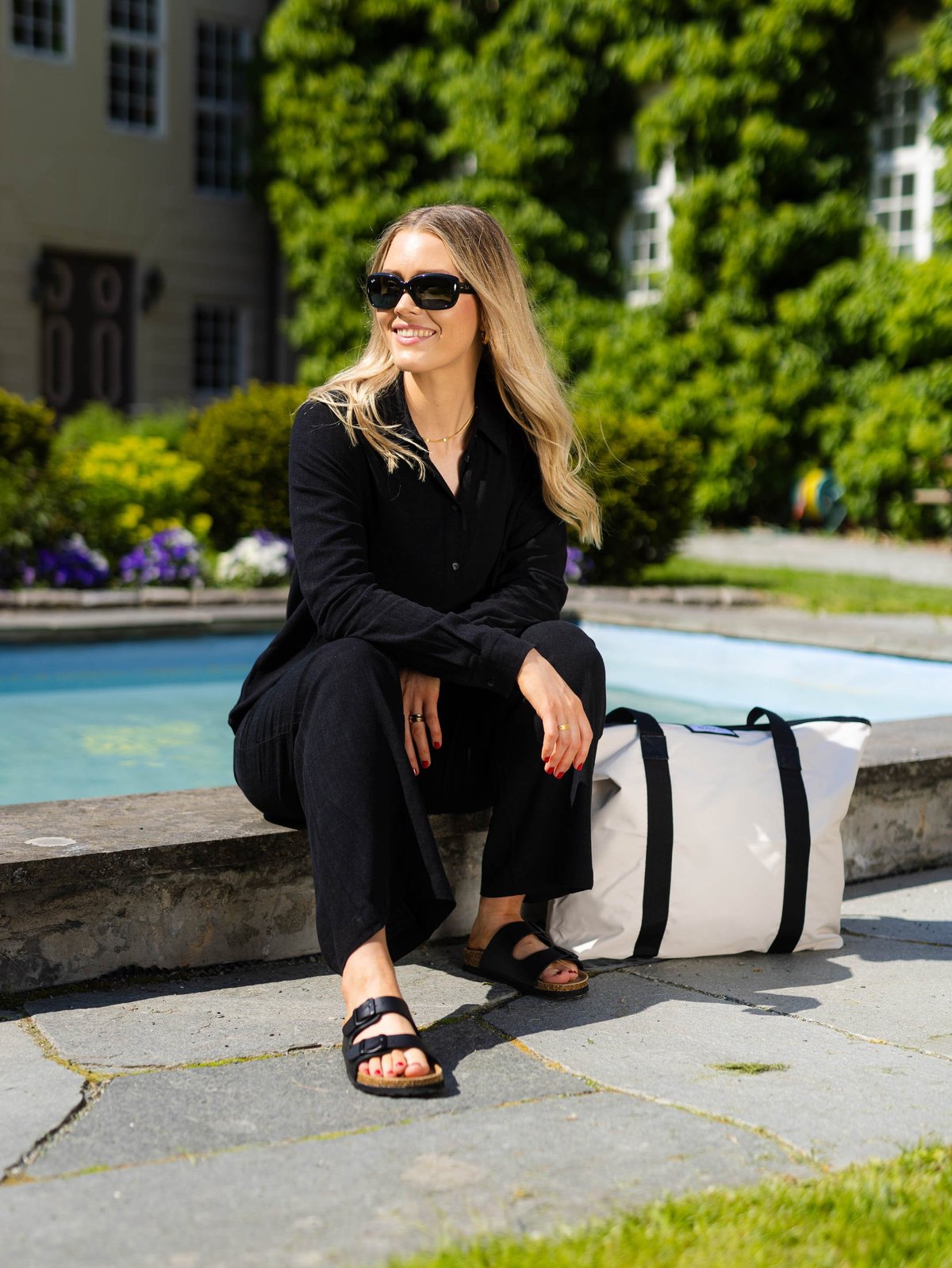 Fort Lauderdale Antibes Cork Sandal Sort