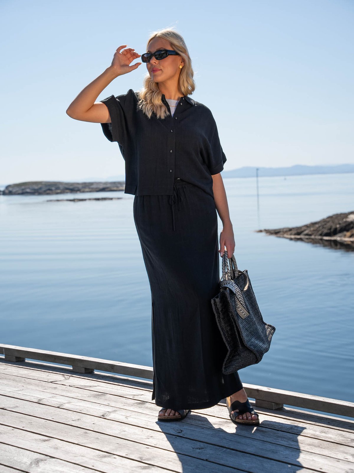 Fort Lauderdale Tinea Cork Sandal Black