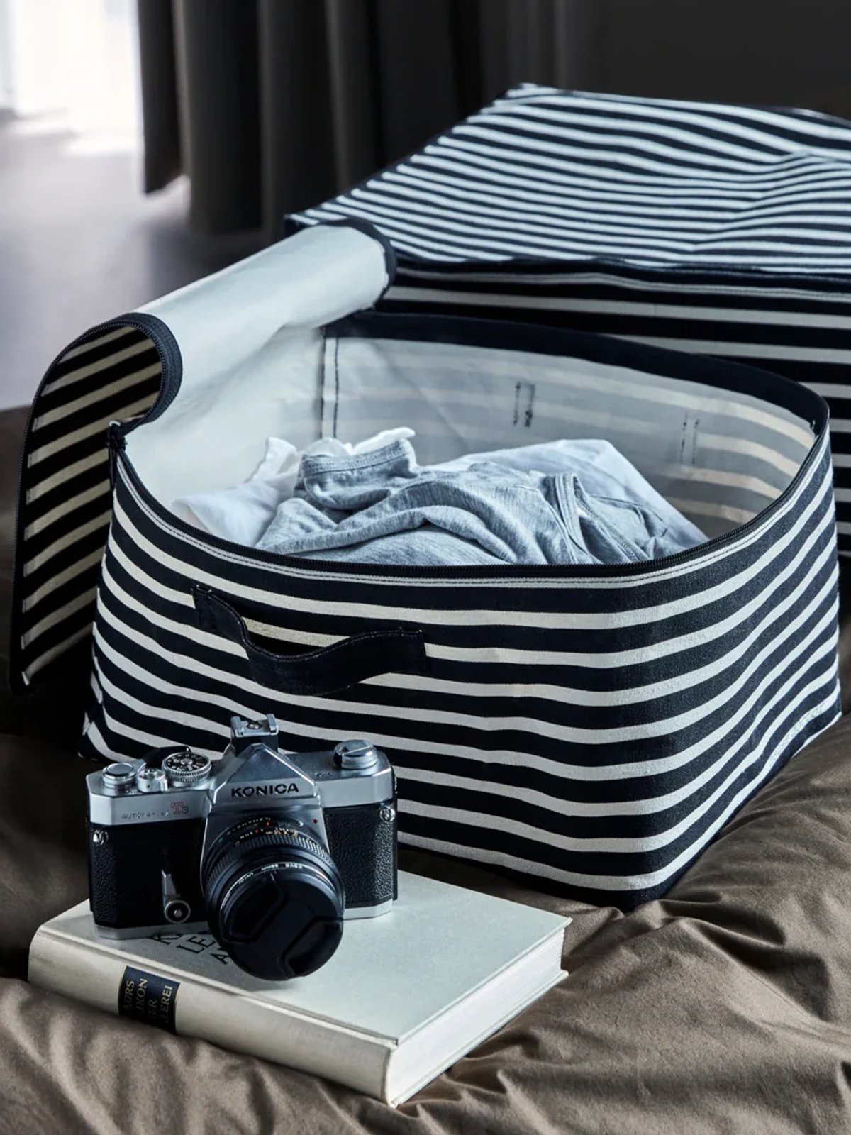 House Doctor Canva Oppbevaring Black