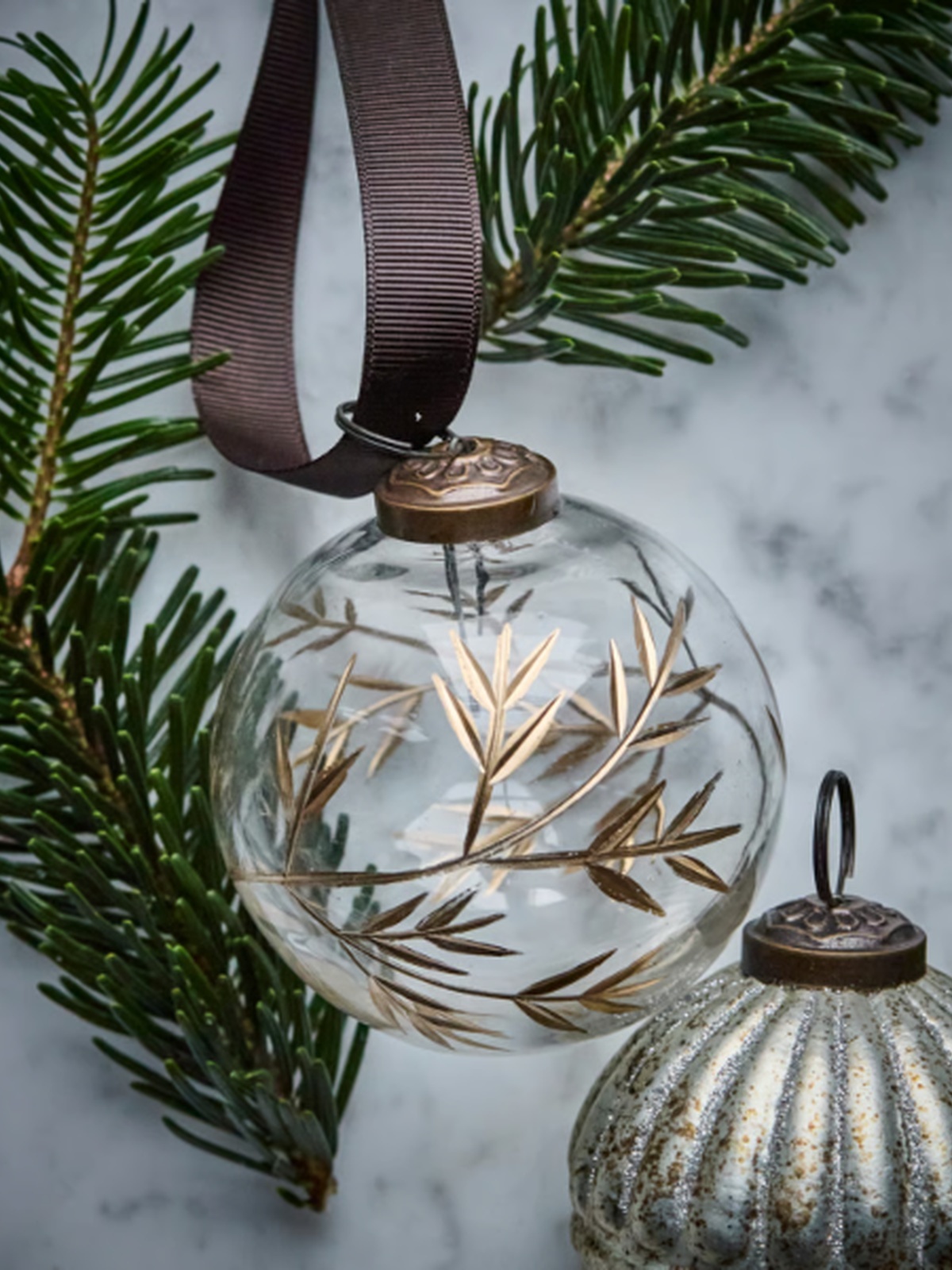 House Doctor Leaf Julepynt Blank