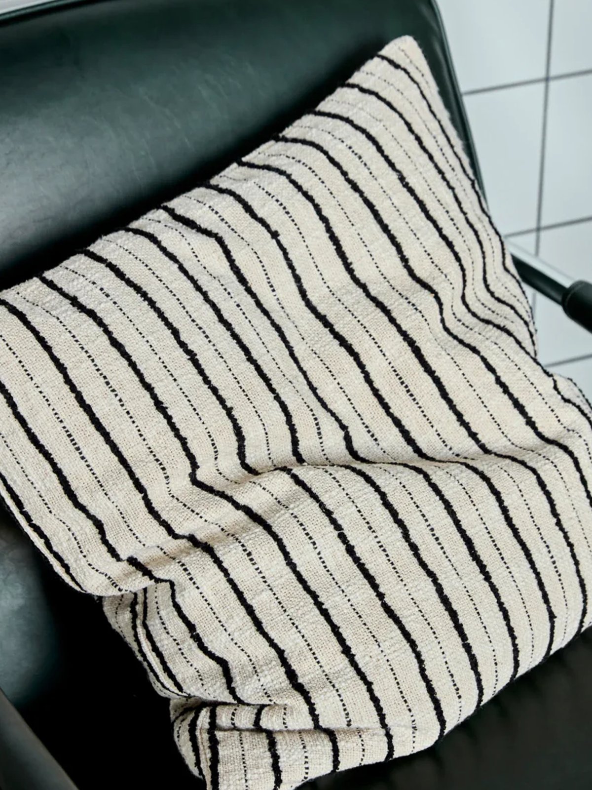 House Doctor Lines Putetrekk Black