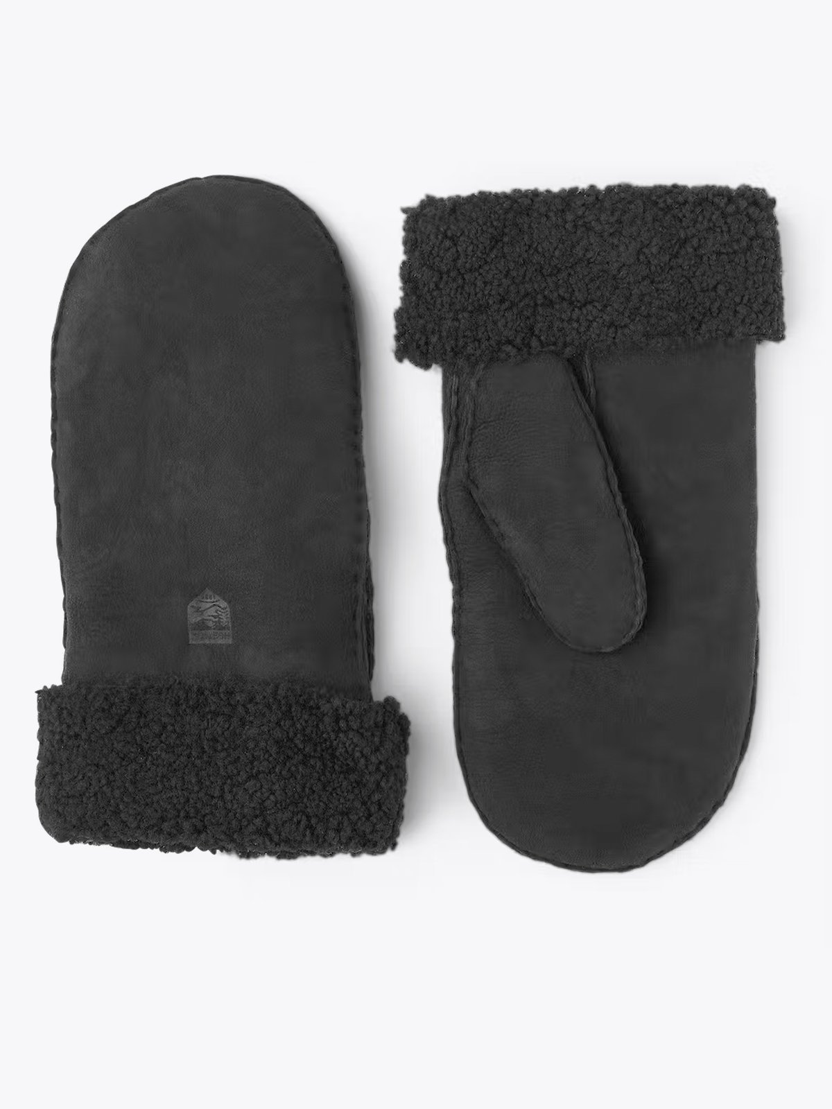 Hestra Sheepskin Mitt Black