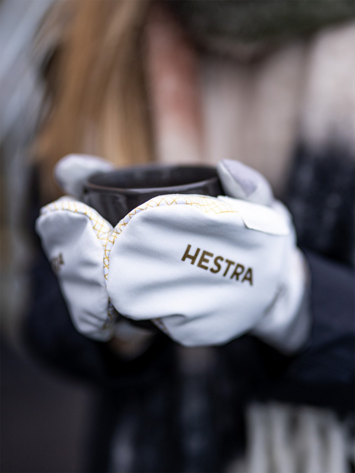 Hestra Windstopper Breeze Mitt Offwhite