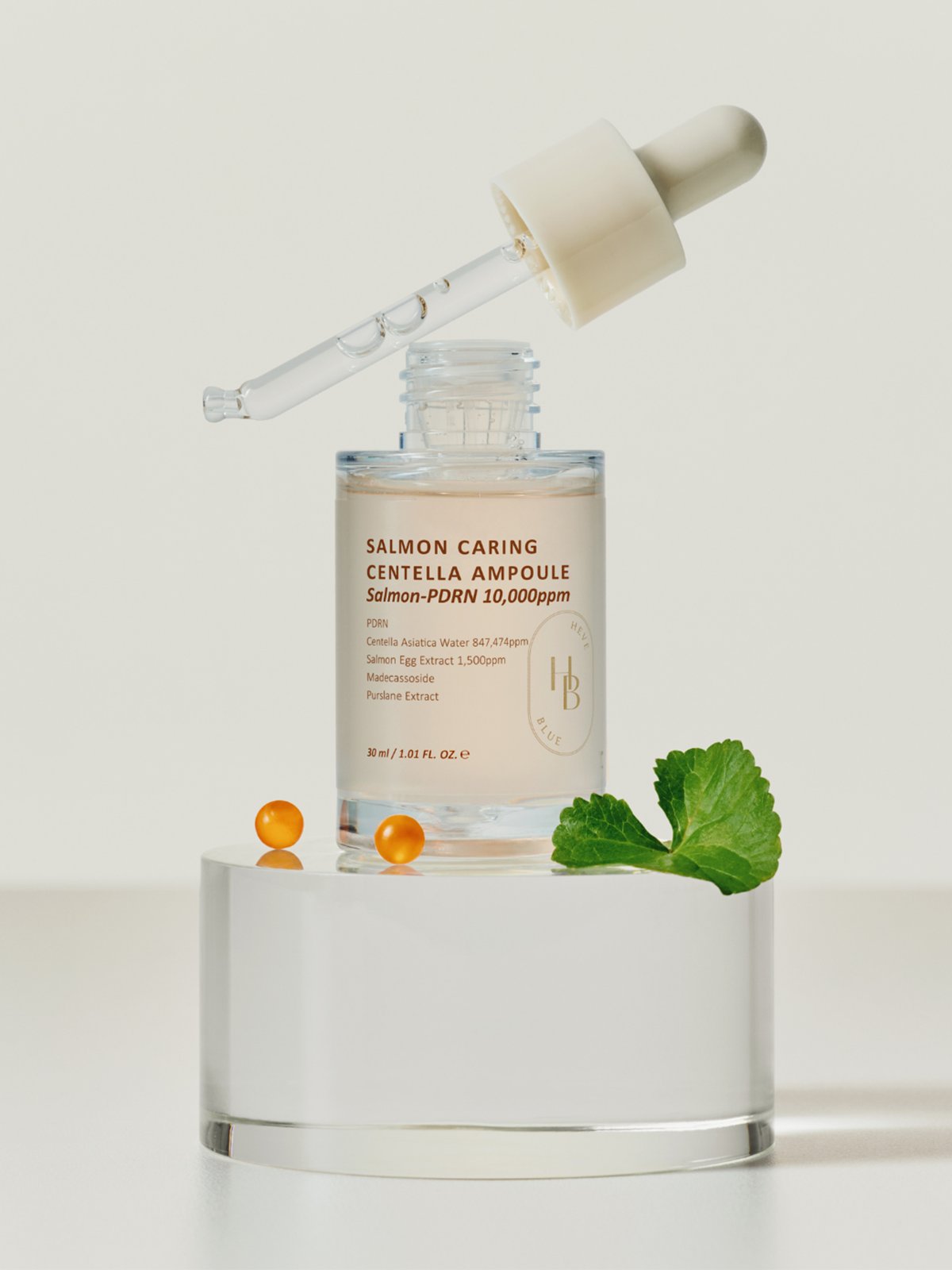 Heveblue Salmon Caring Centella Ampoule Flerfarget