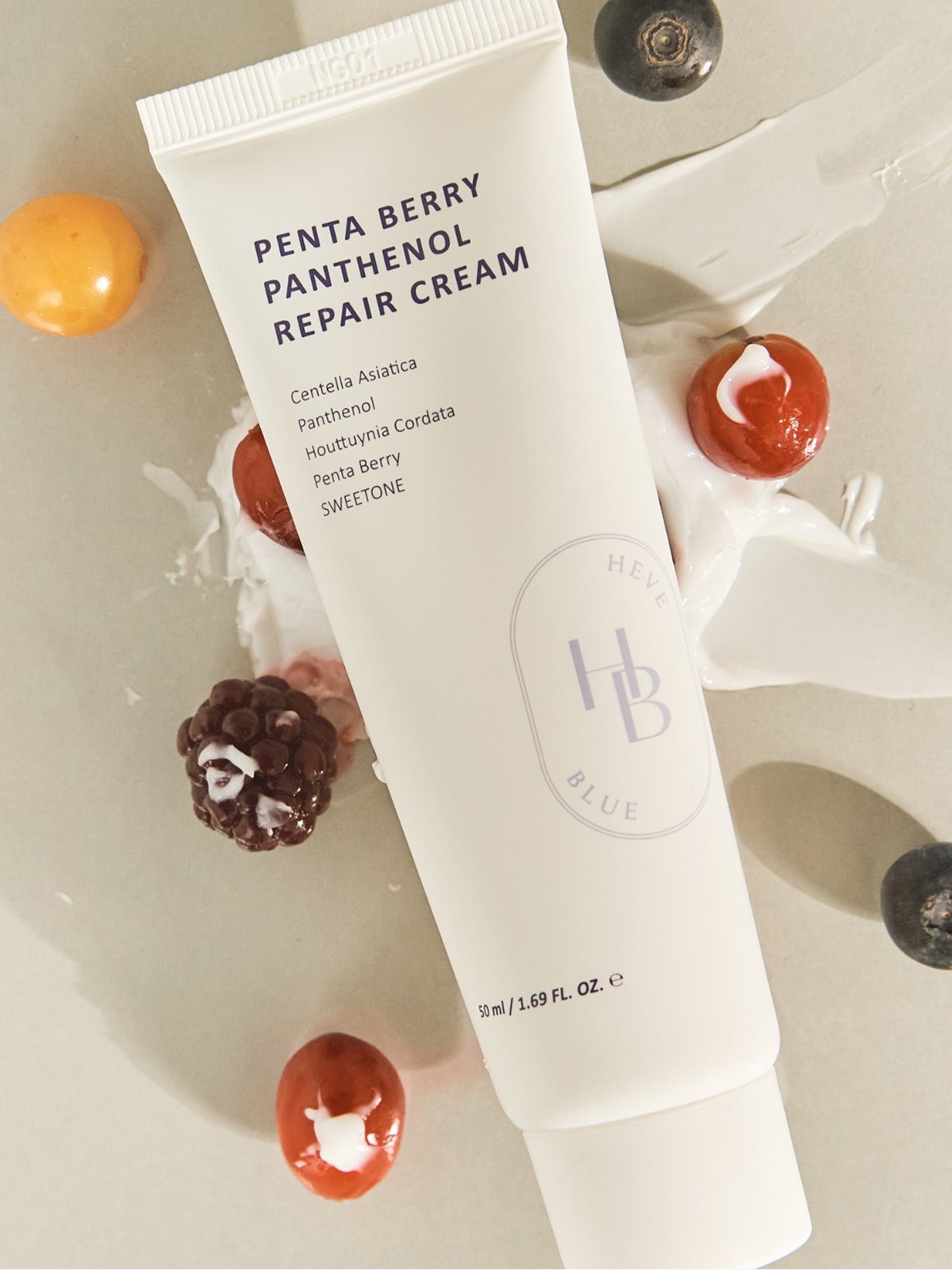 Heveblue Penta Berry Panthenol Repair Cream Flerfarget