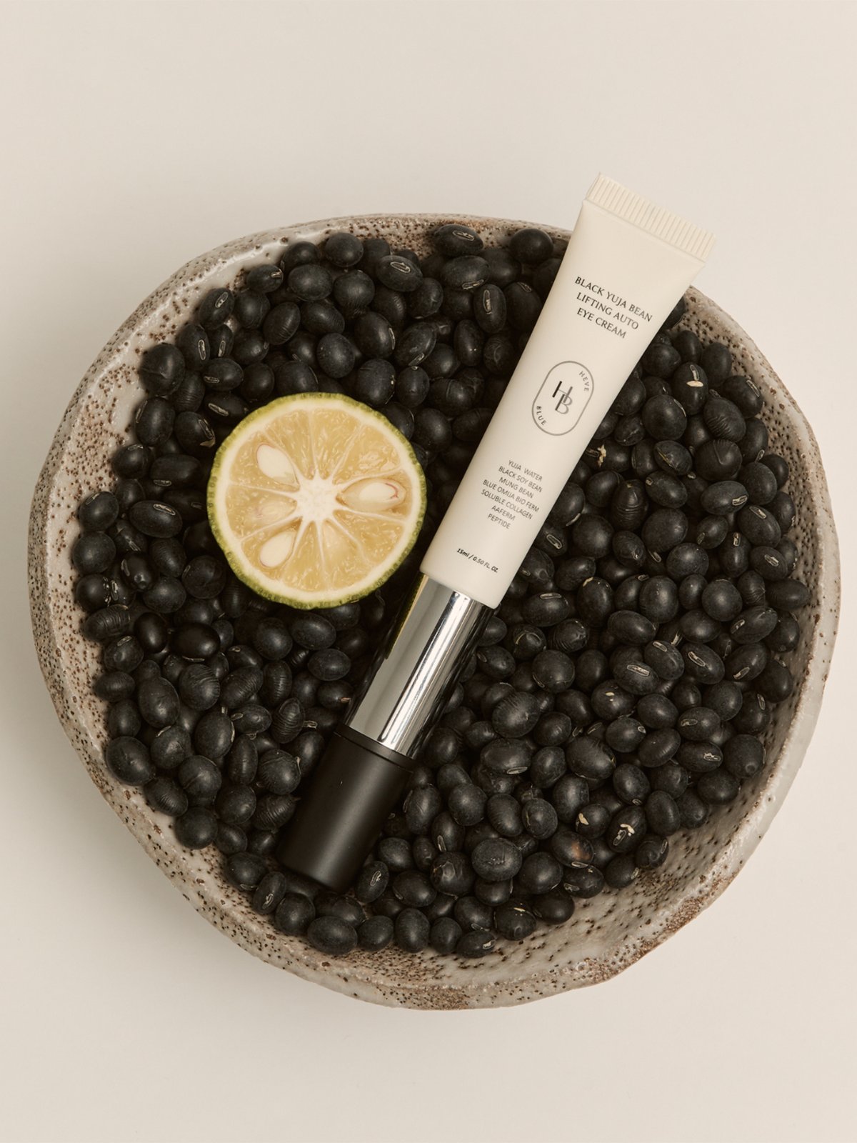Heveblue Black Yuja Bean Lifting Auto Eye Cream Flerfarget