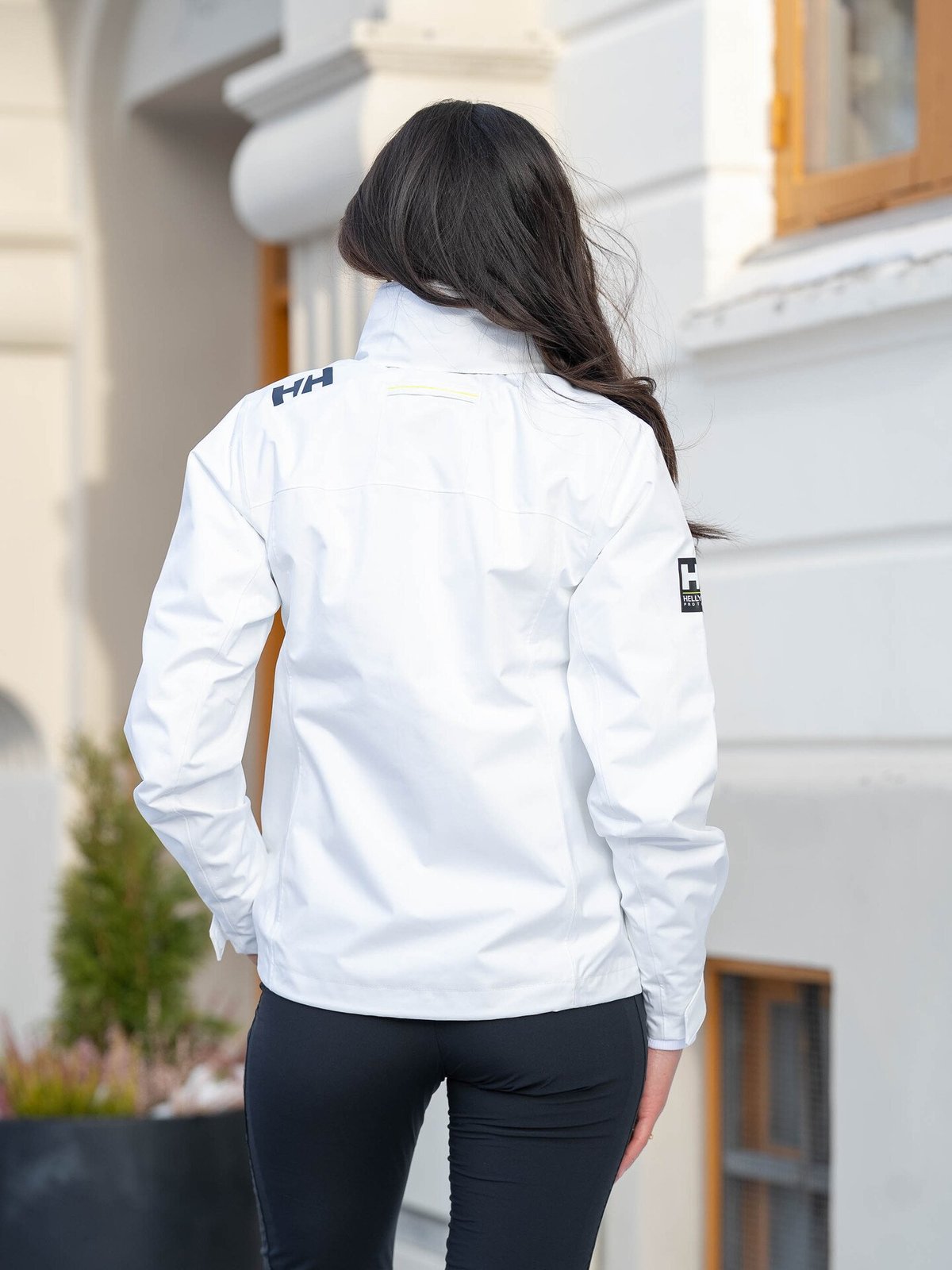 Helly Hansen Crew Hooded Midlayer Jacket 2.0 White