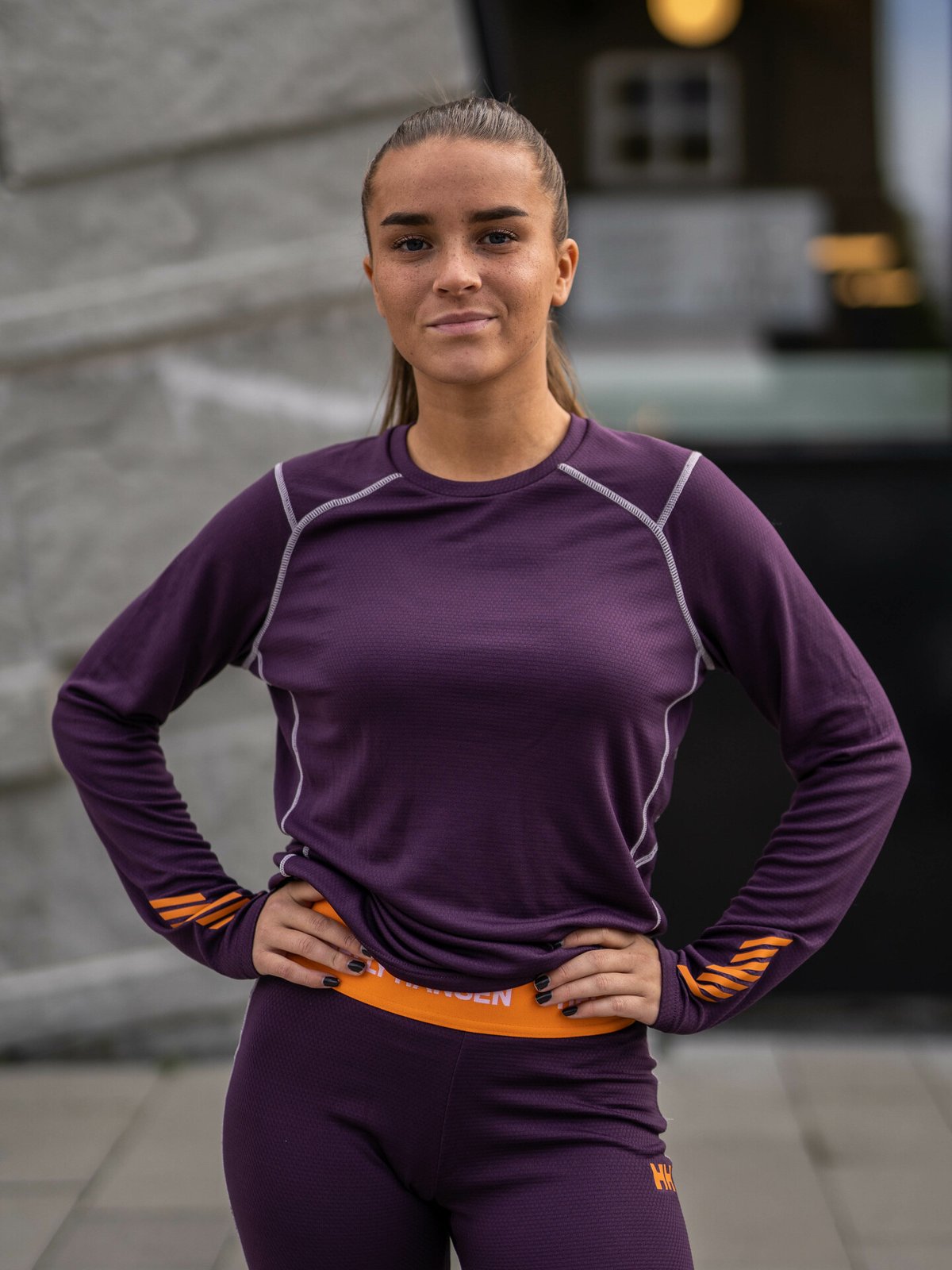 Helly Hansen Woman Lifa Active Crew Amethyst