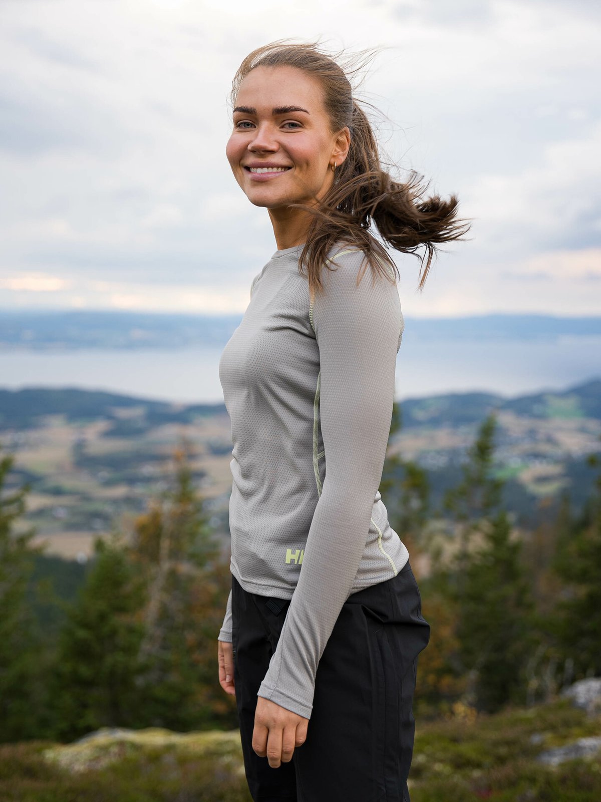 Helly Hansen Woman Lifa Active Crew Terrazzo