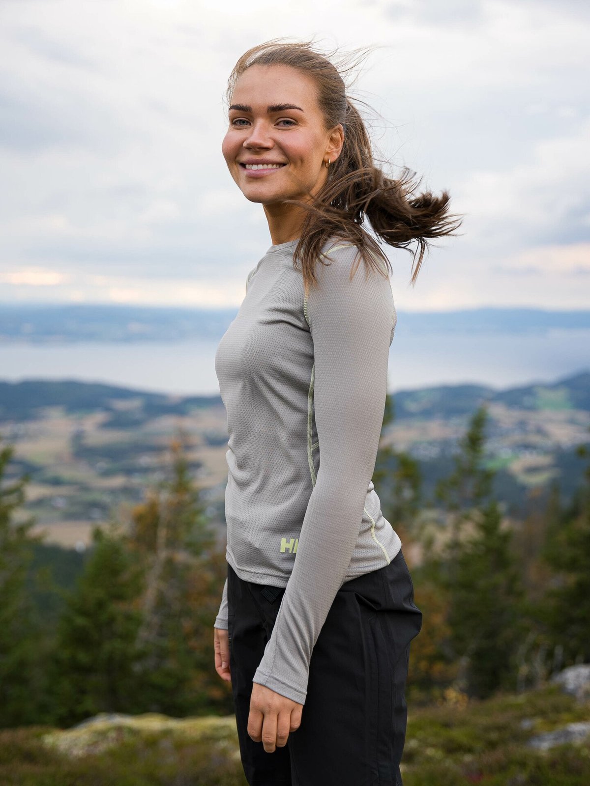 Helly Hansen Woman Lifa Active Crew Terrazzo