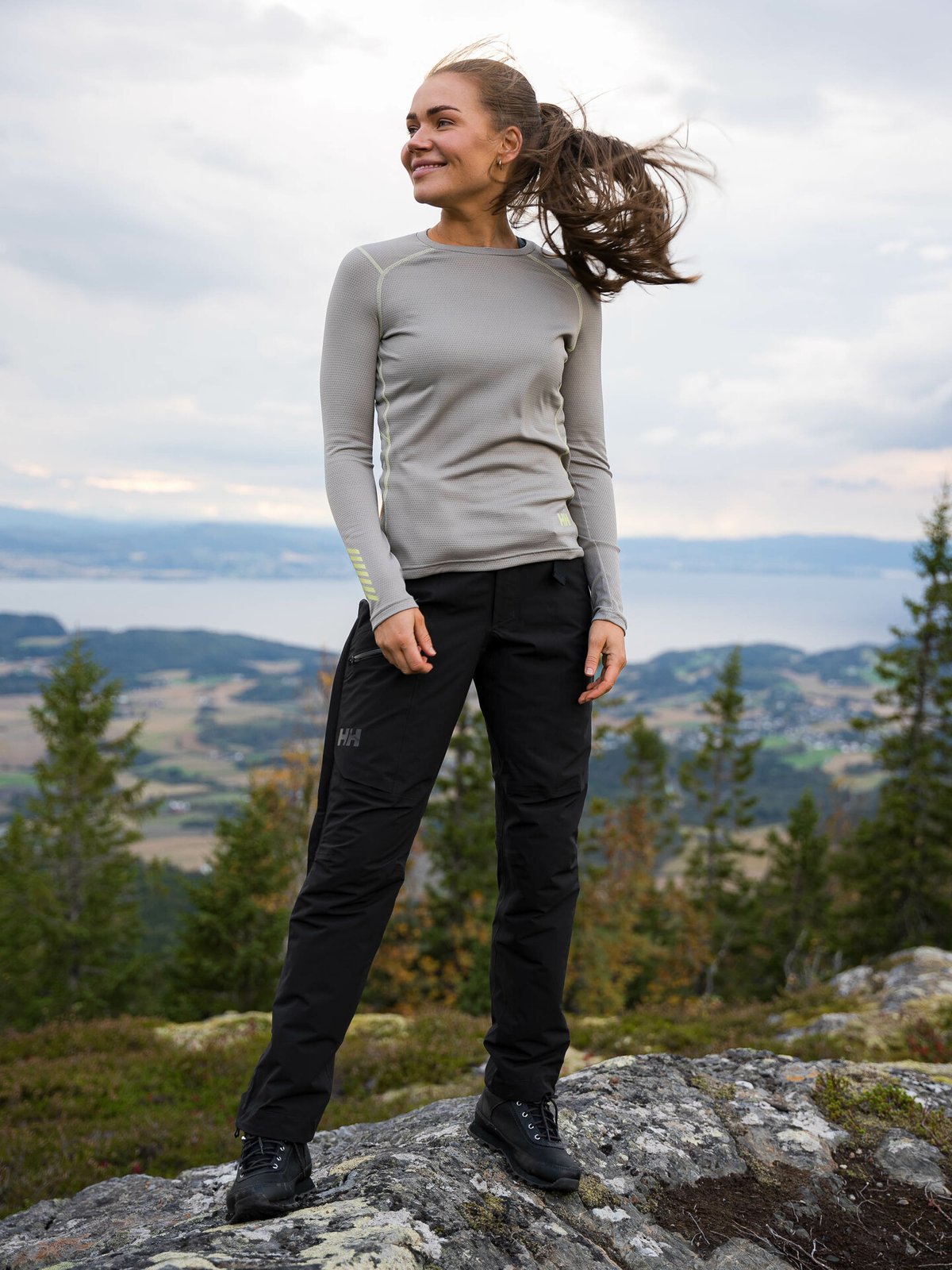 Helly Hansen Woman Lifa Active Crew Terrazzo