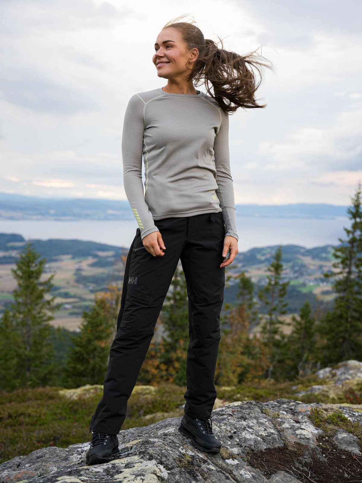 Helly Hansen Woman Lifa Active Crew Terrazzo