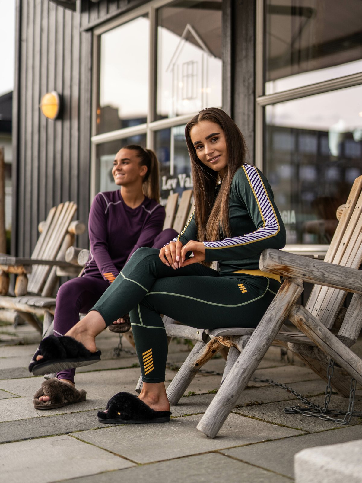 Helly Hansen Lifa Active Stripe Crew Jade 20